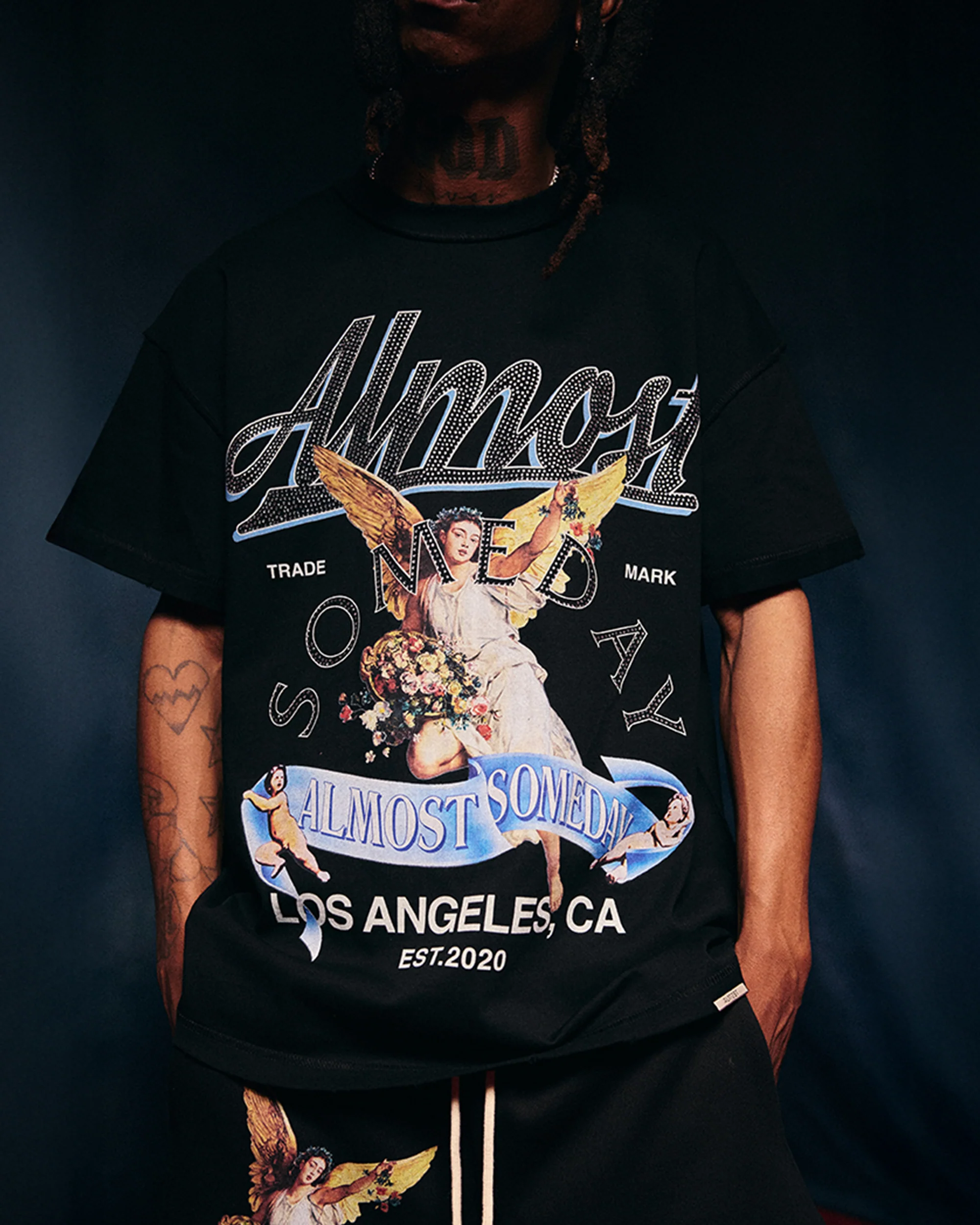Archangel Tee (Washed Black) - Image 2