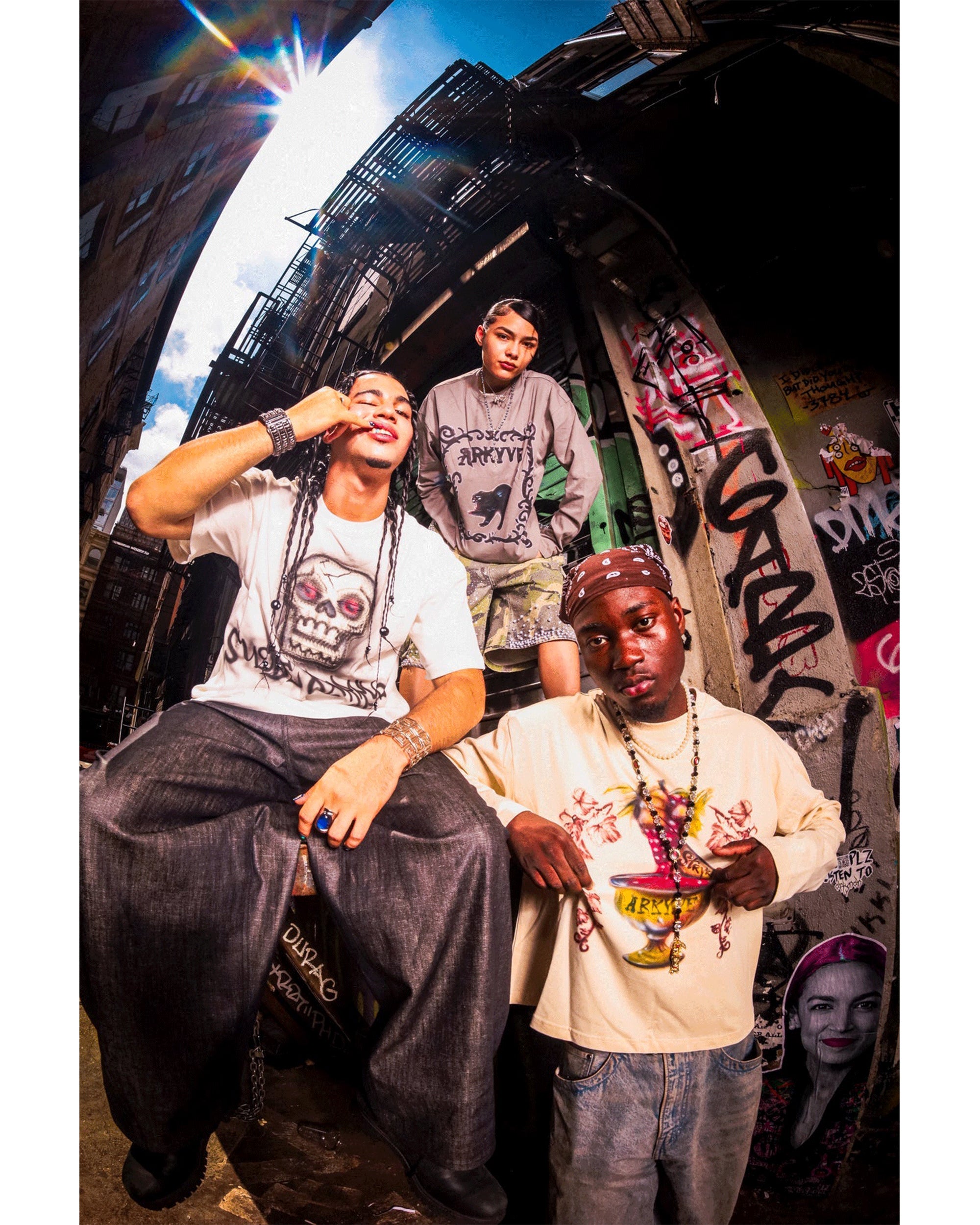 Arkyve X Stryka "Wine Label" Long Sleeve - Image 2