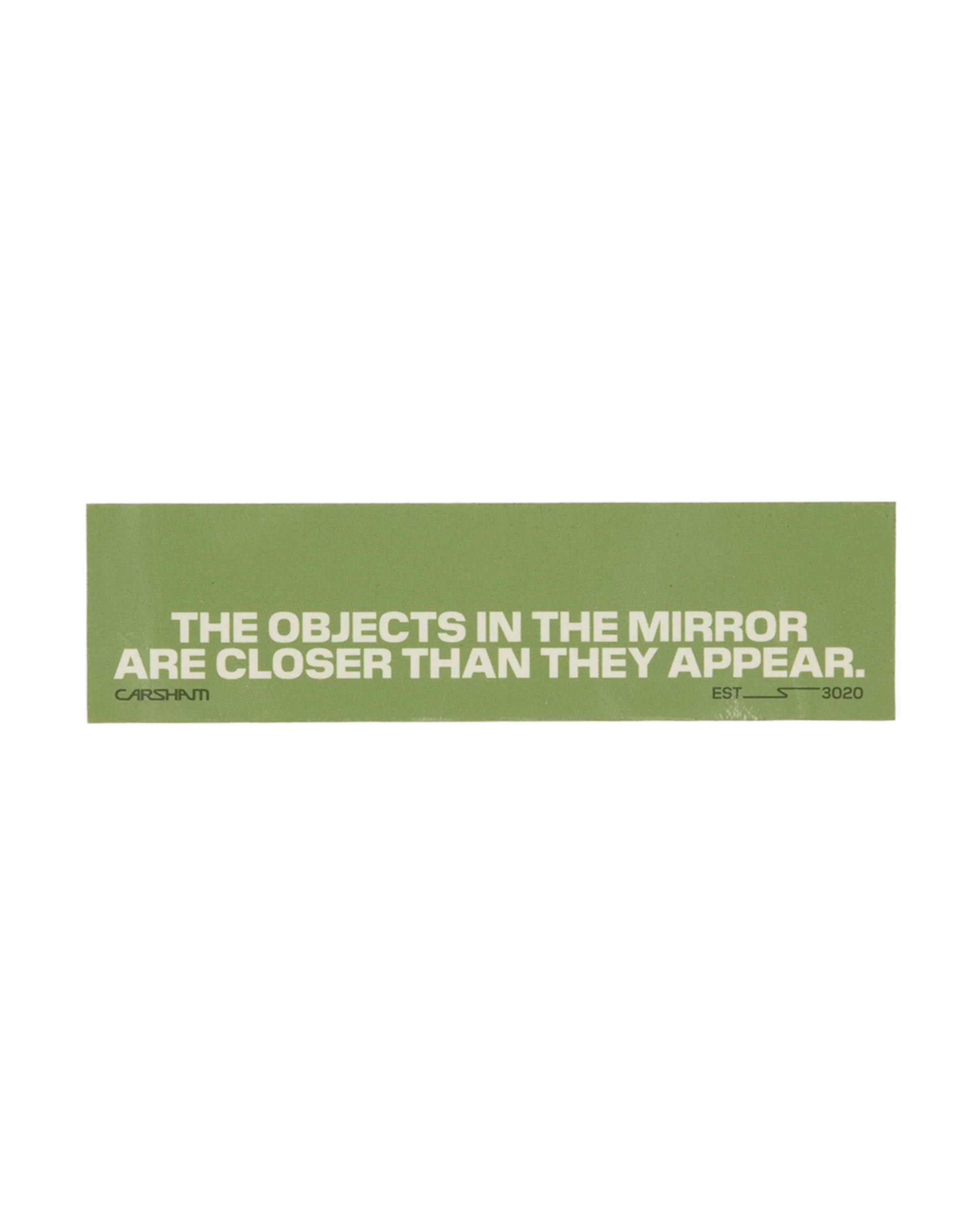 Arsham Studio Carsham Bumper Sticker Objects