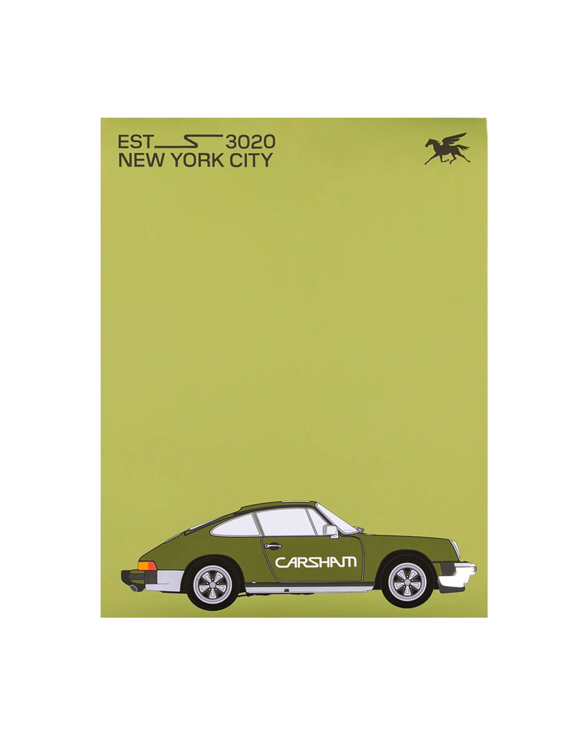 Arsham Studio Carsham Car Poster