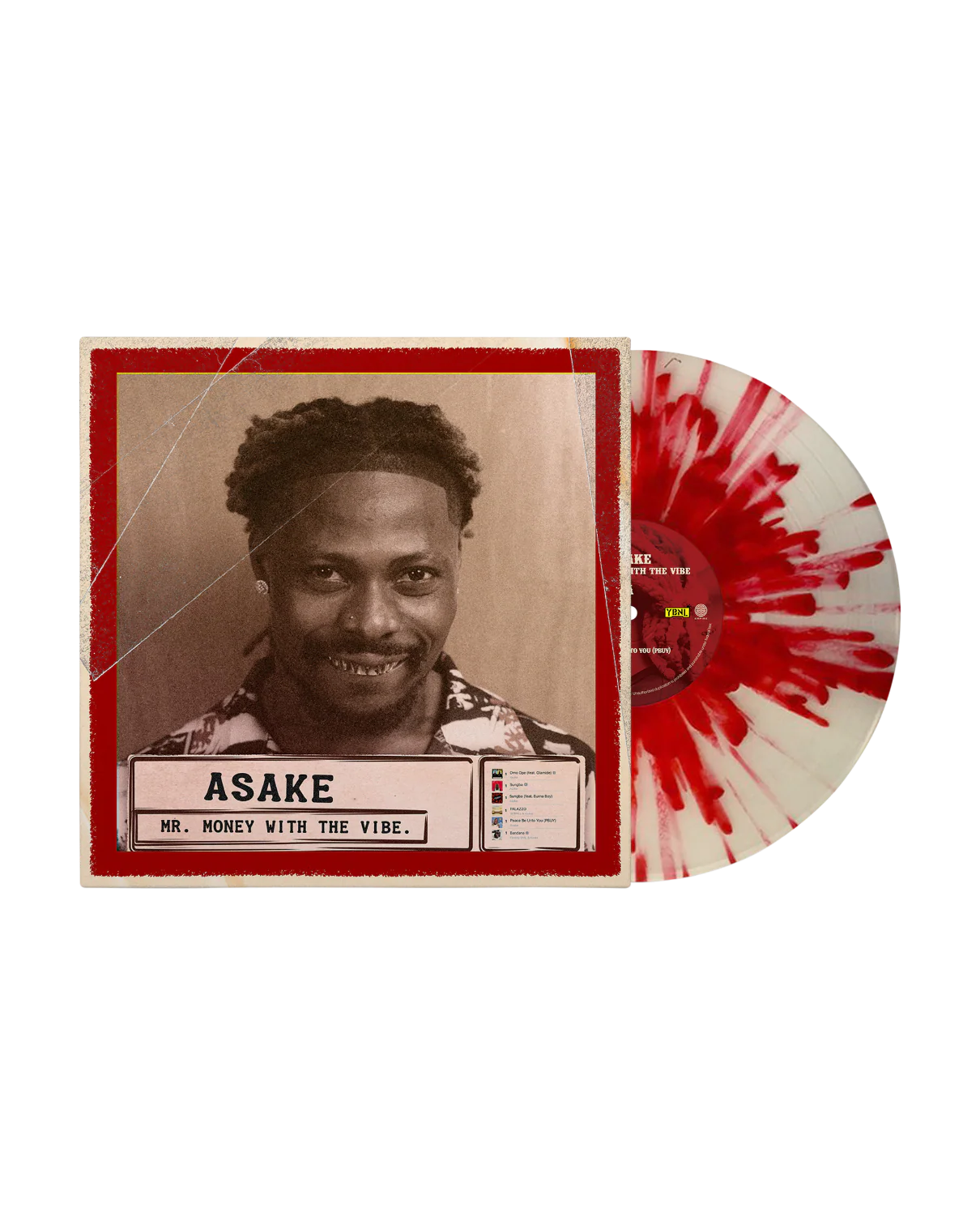 Asake - Mr. Money With The Vibe Vinyl (Audiomack Exclusive)