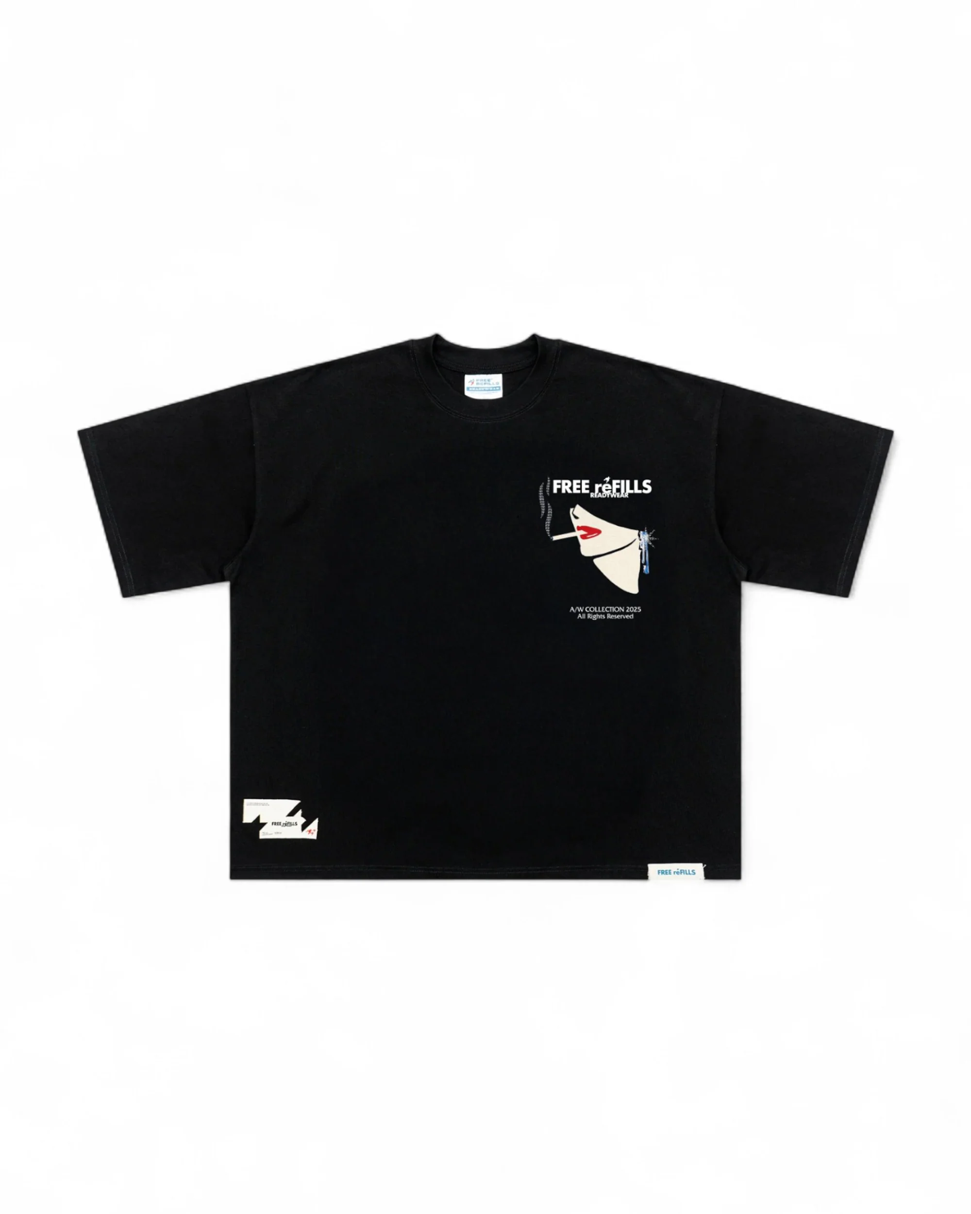 Ash Tray Tee - Vintage Black