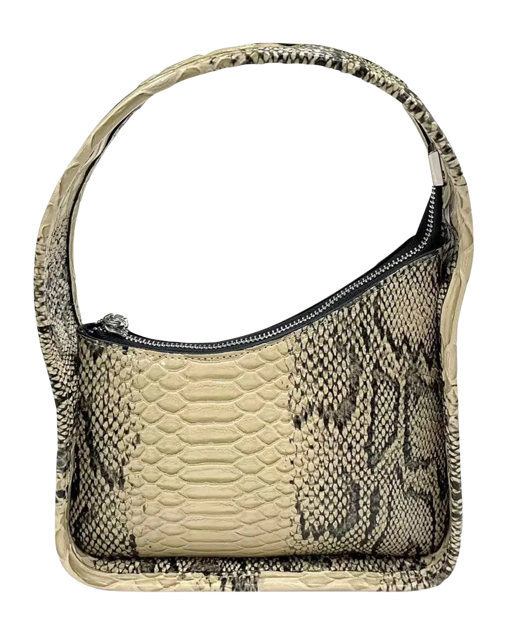 Ashley Minimalist Baguette Python Print - Image 2