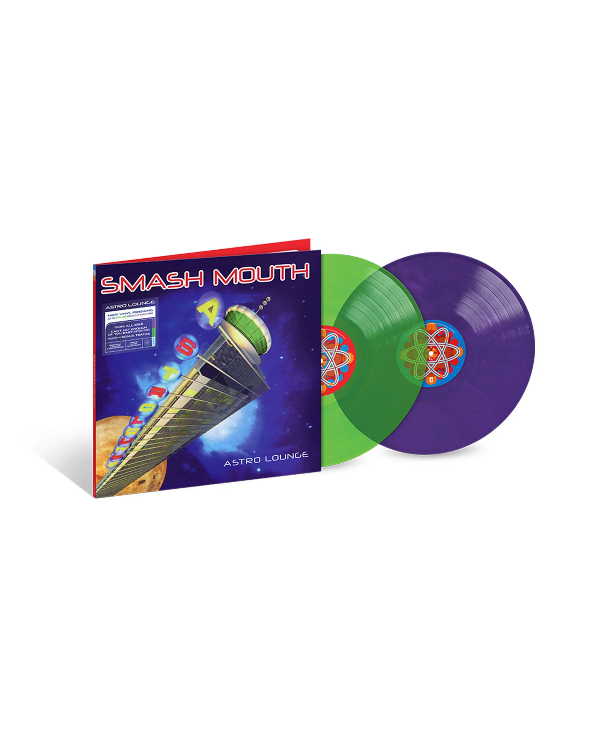 Astro Lounge - Neon Lime & Violet Indigo 2LP