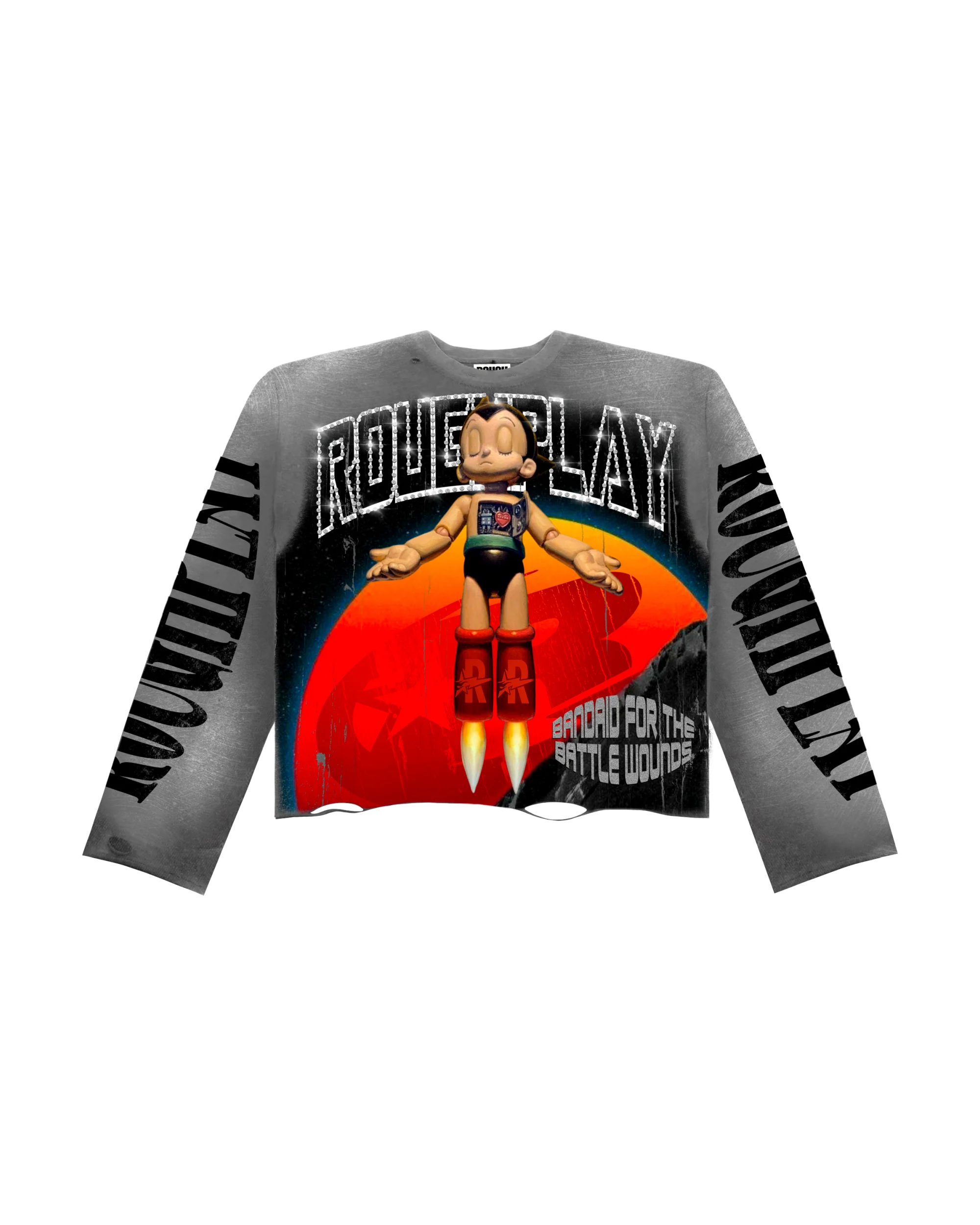 AstroBoy Long Sleeve - Grey