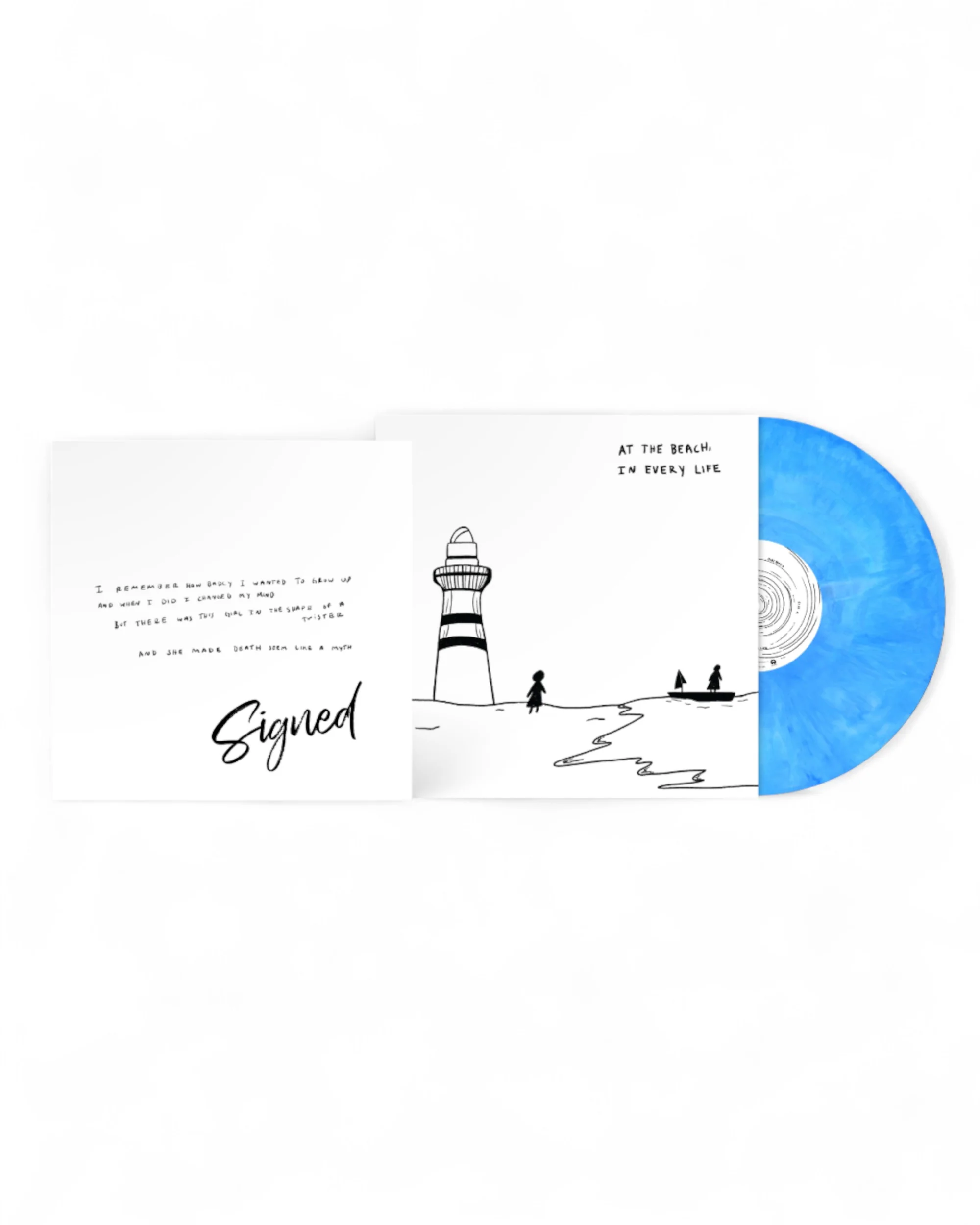 At The Beach, In Every Life - Signed LP - Image 2