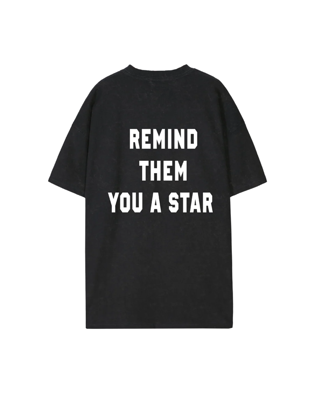 At The Church Steps "You A Star" Tee Black