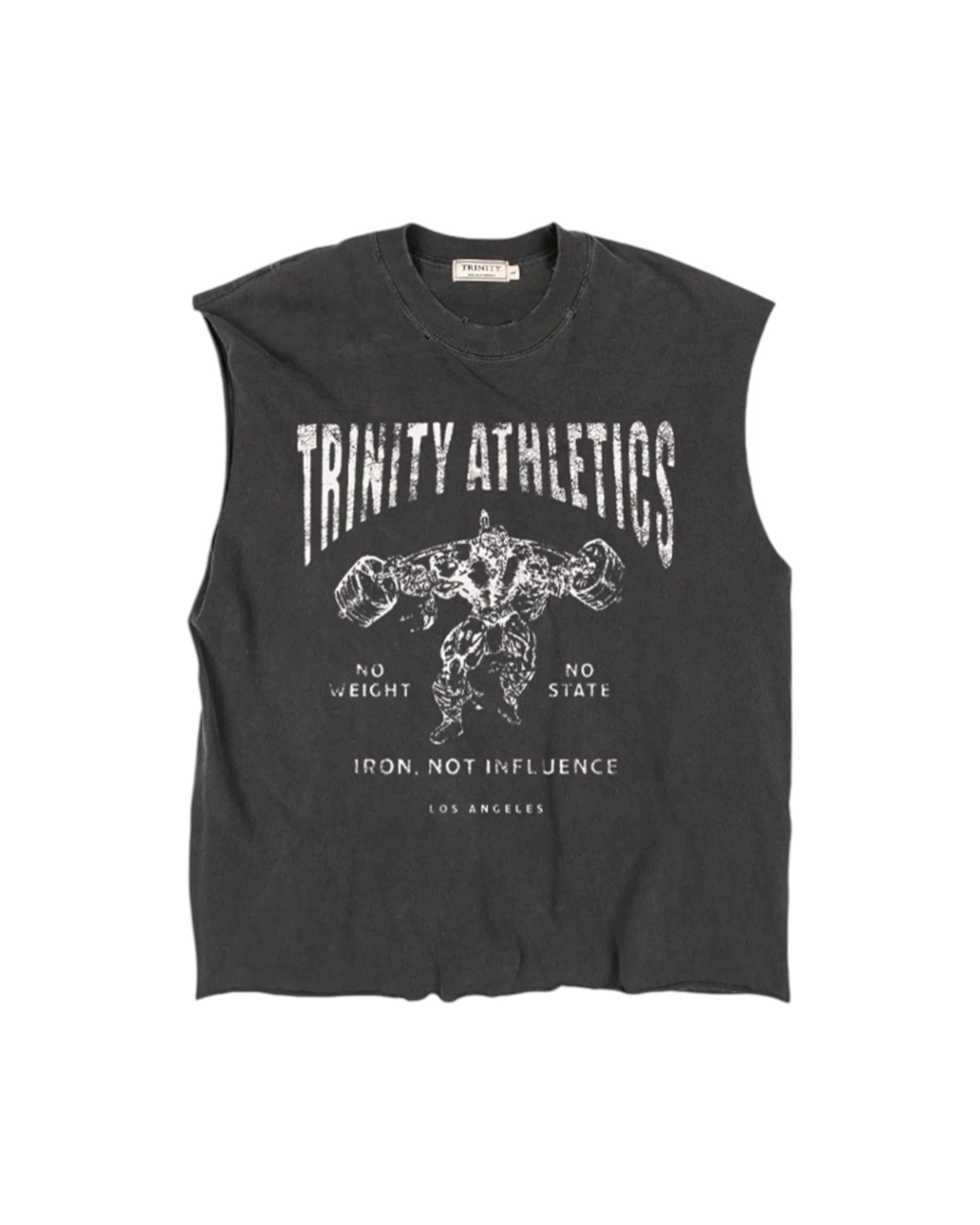 Athletics Sleeveless Tee - Vintage Black