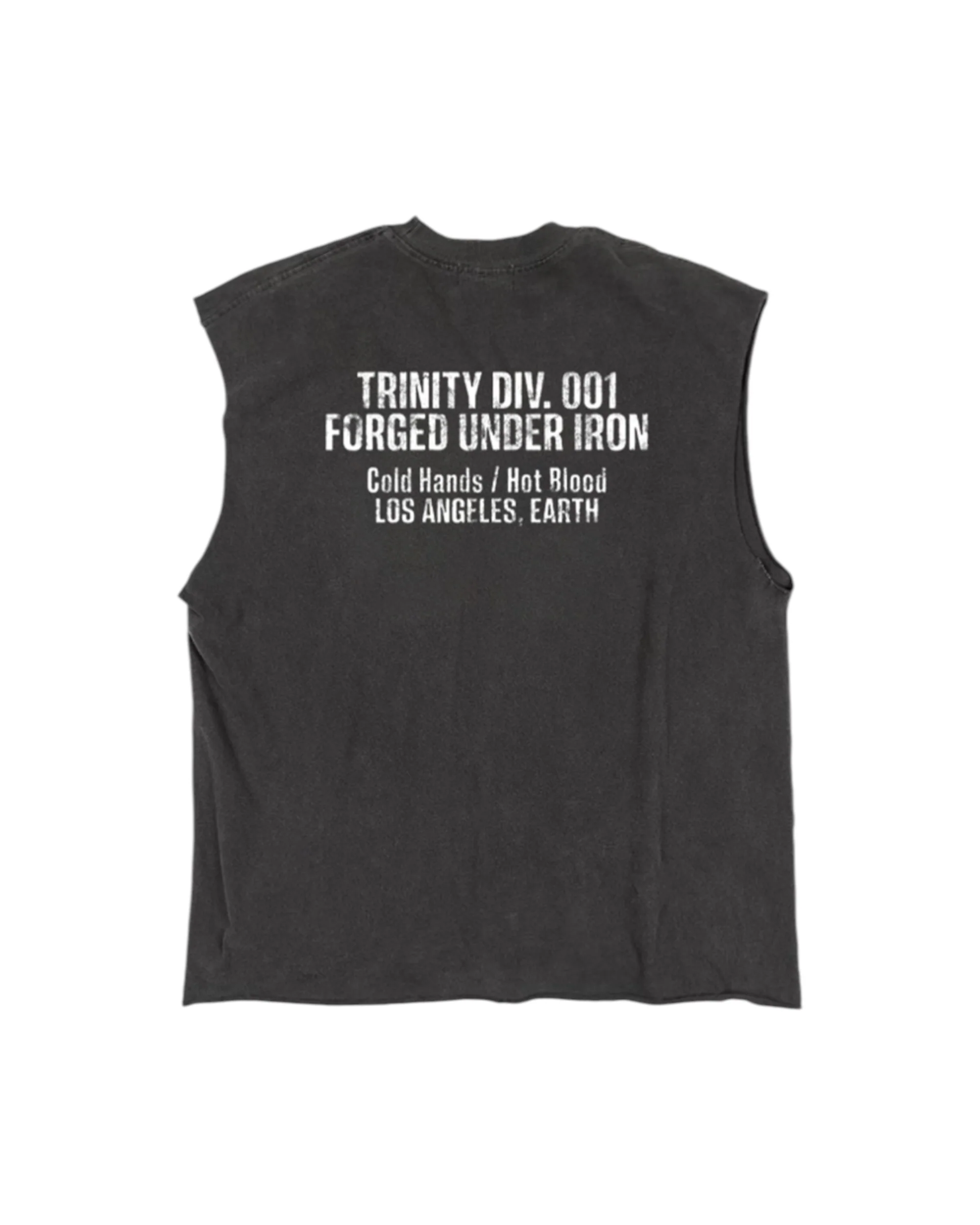 Athletics Sleeveless Tee - Vintage Black - Image 3