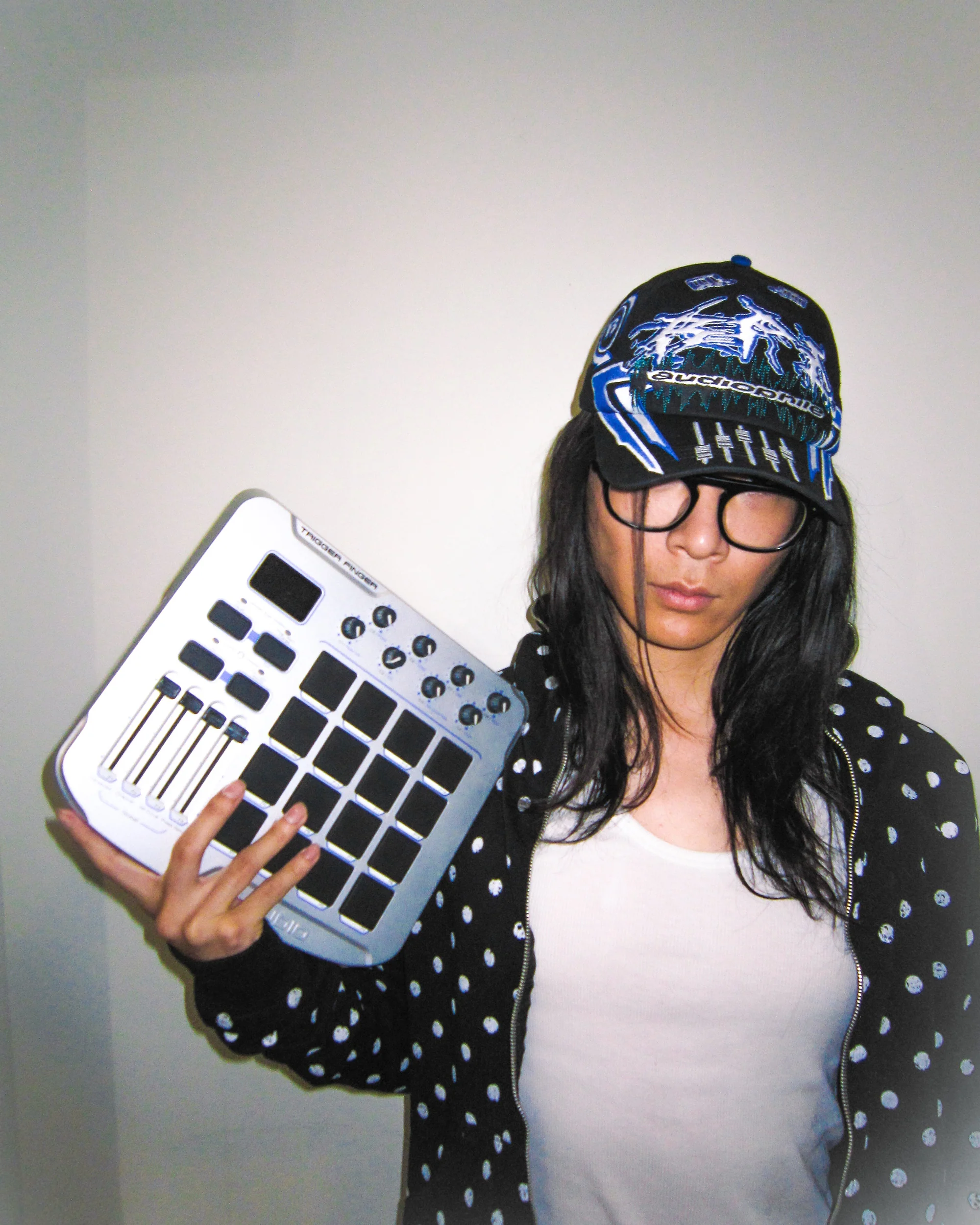 AUDIO HAT (BLACK/BLUE) - Image 4