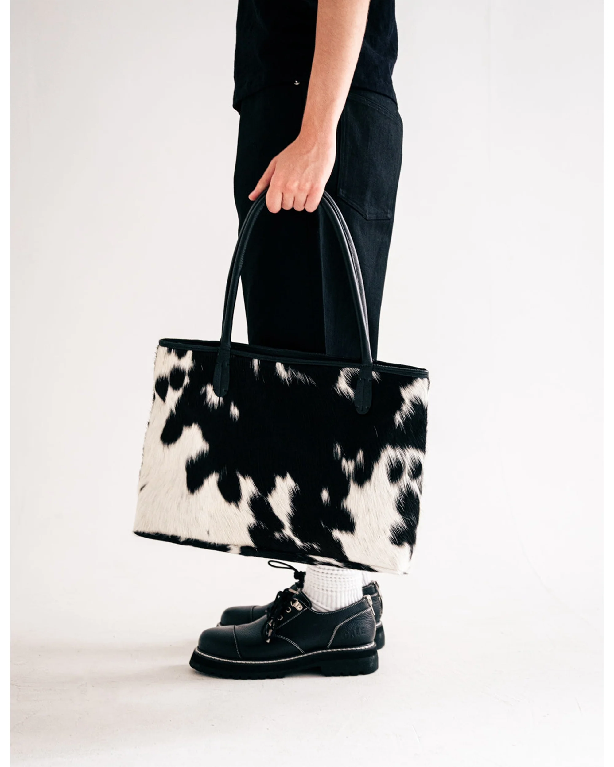Authentic Cowhide Tote Bag - Image 2