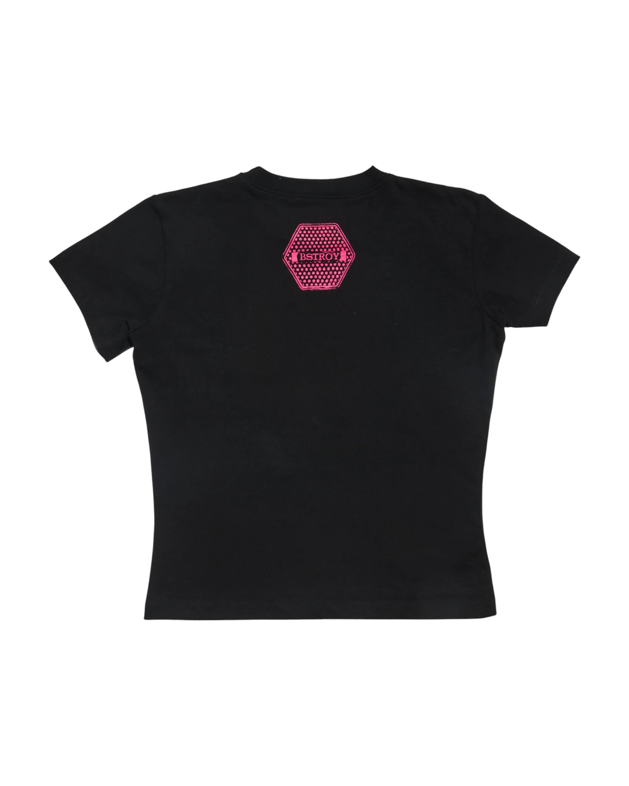 (b).ikini Wax Baby Tee (Black) - Image 2