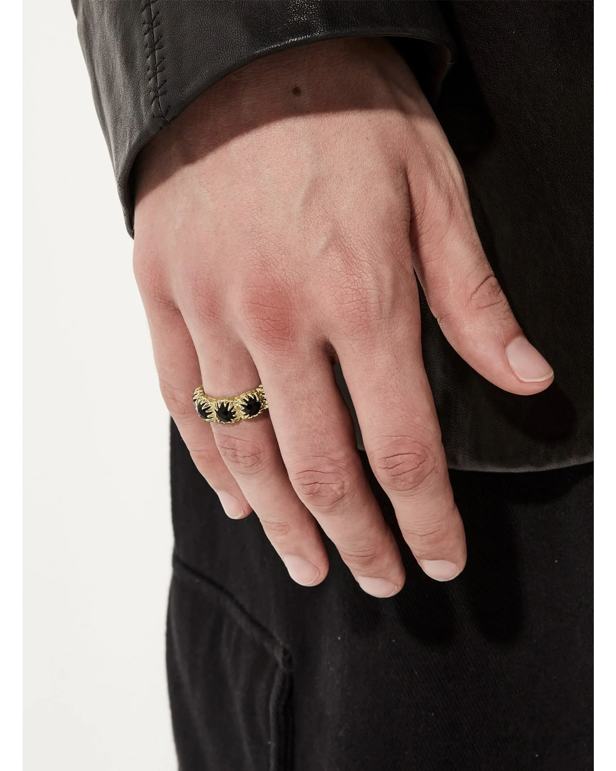 BABY CLAW ETERNITY RING - GOLD PLATED - Image 2