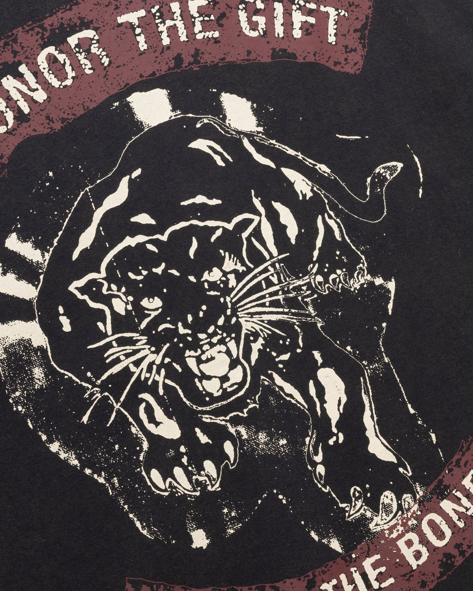 Bad To The Bone Tee - Black - Image 4