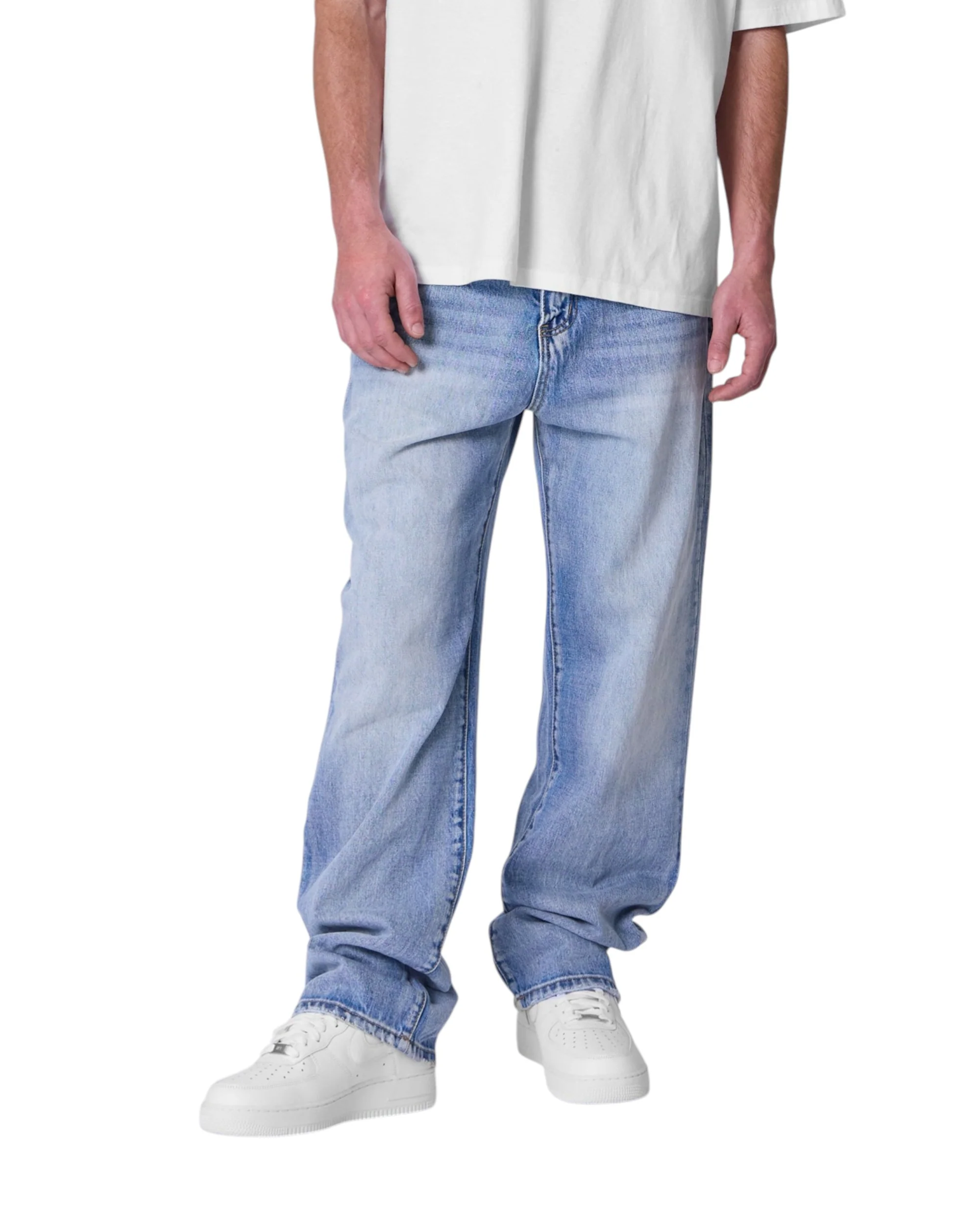 Baggy Denim - Light Blue - Image 4