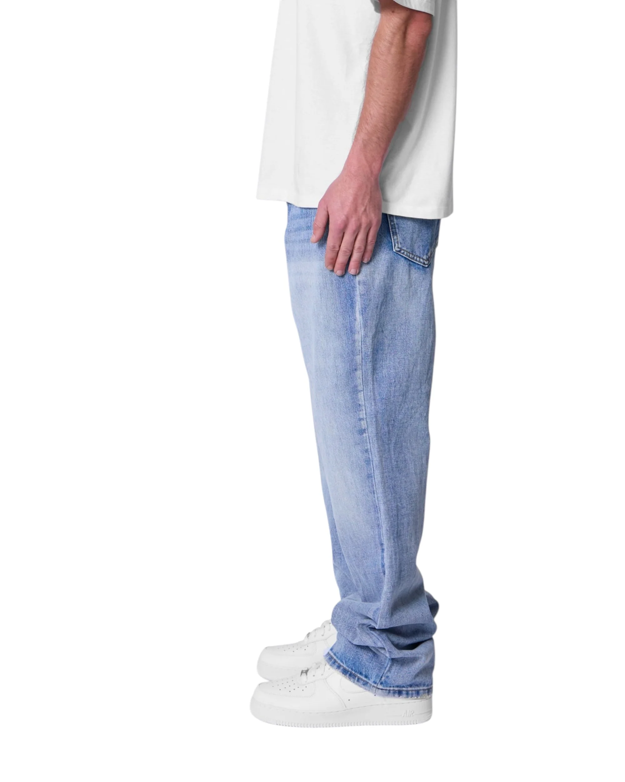 Baggy Denim - Light Blue - Image 6