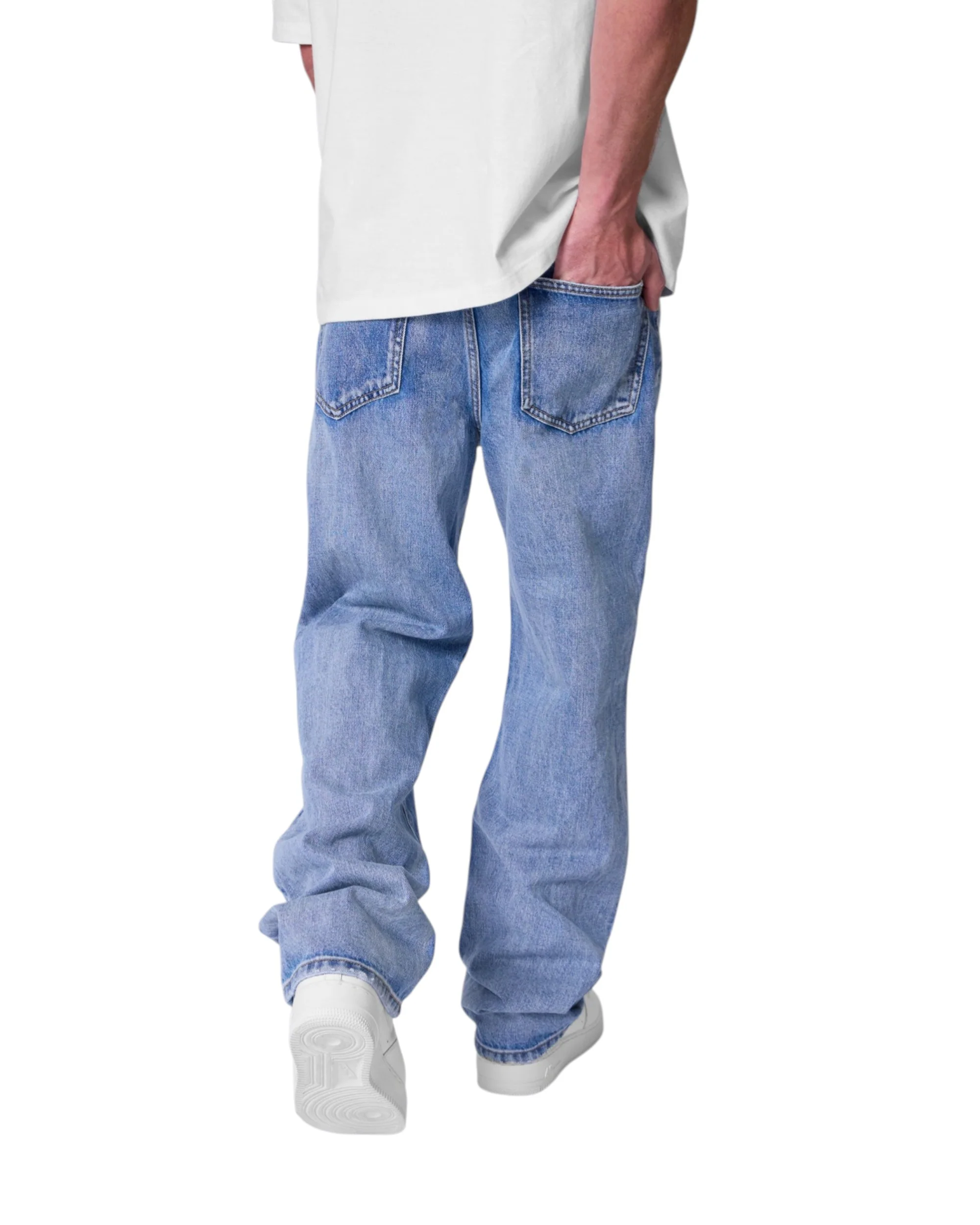 Baggy Denim - Light Blue - Image 8
