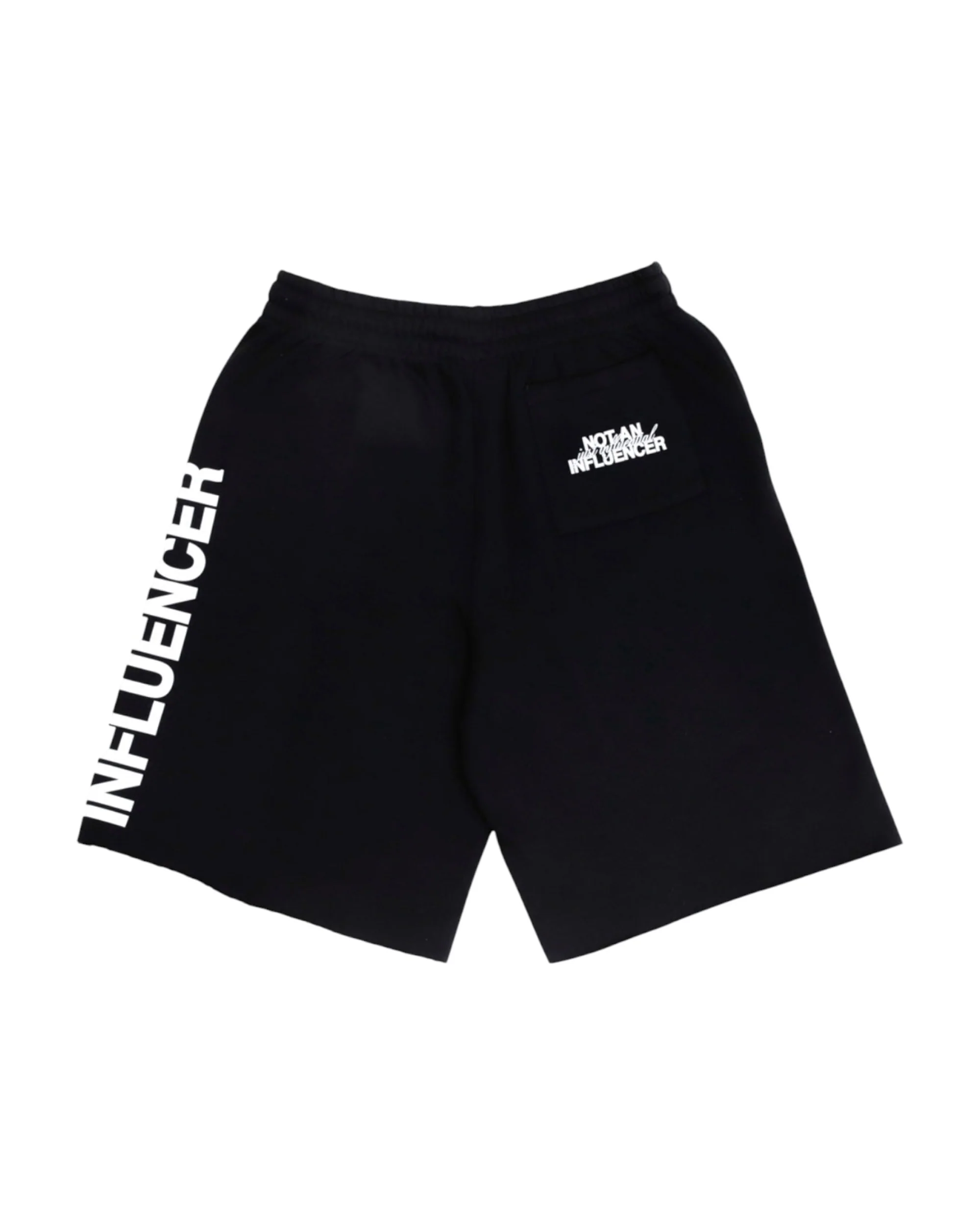 Baggy Sweat Shorts - Black - Image 2