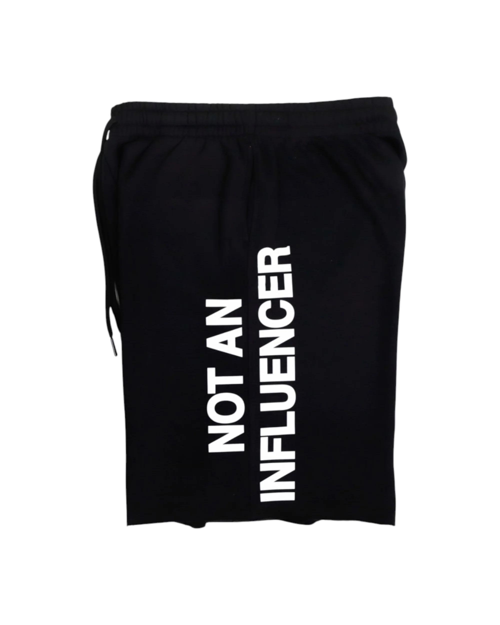 Baggy Sweat Shorts - Black - Image 3