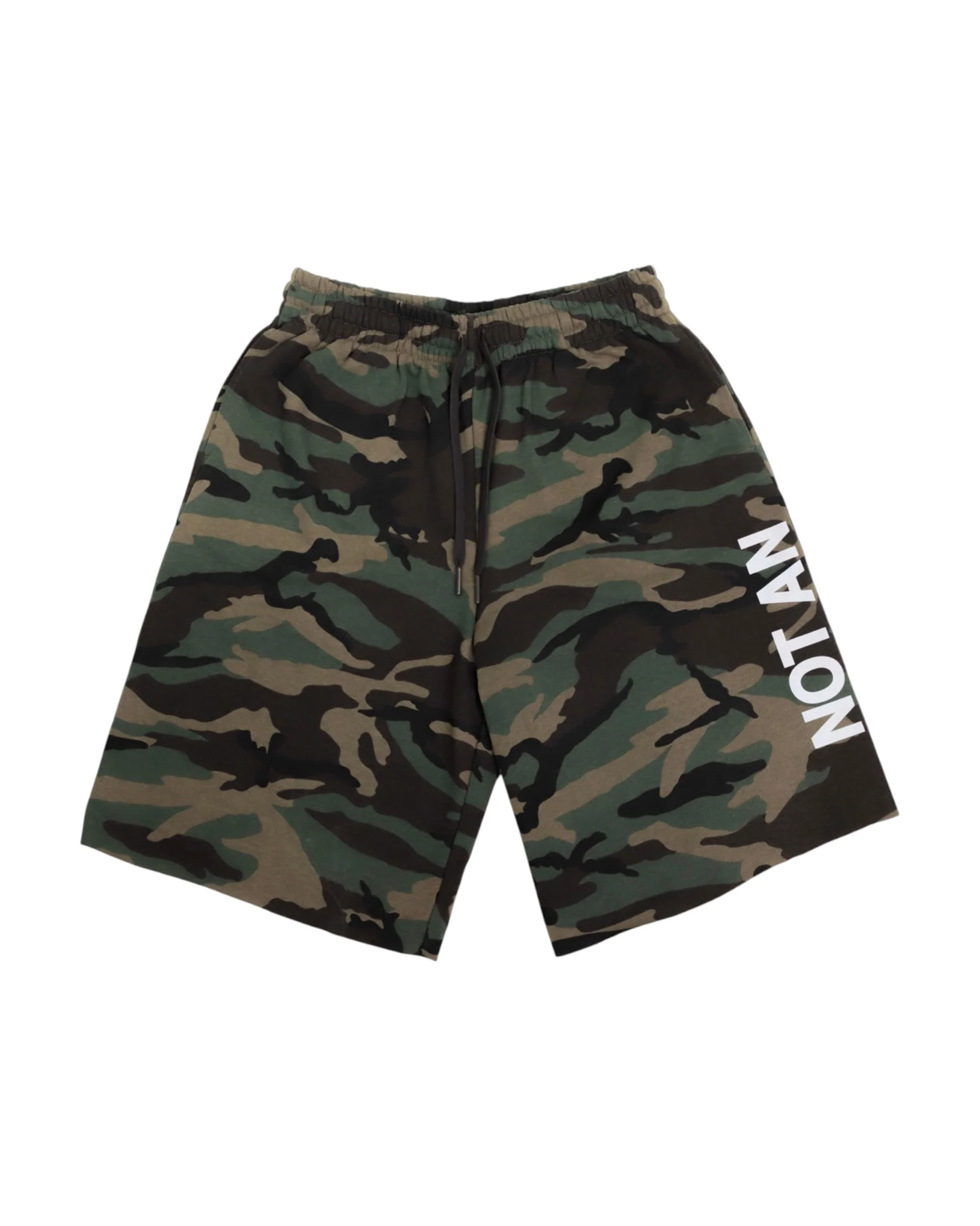 Baggy Sweat Shorts - Camo
