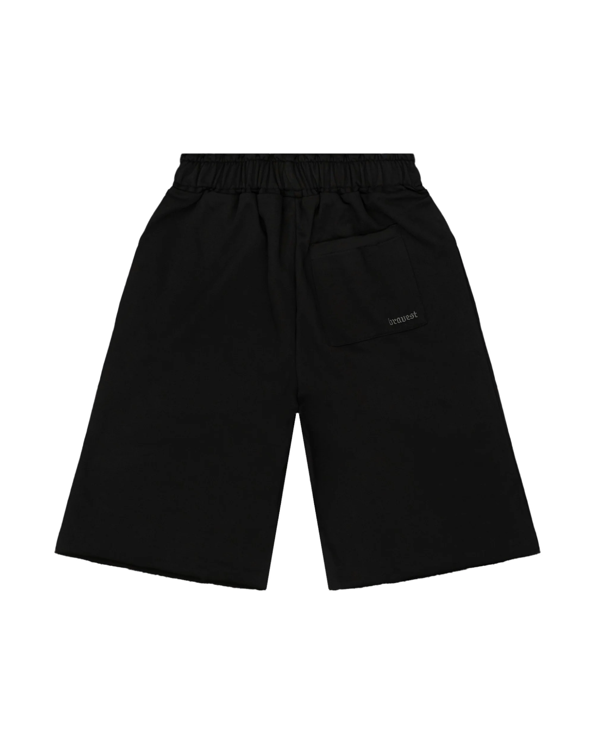 Baggy Sweatshorts Black - Image 2