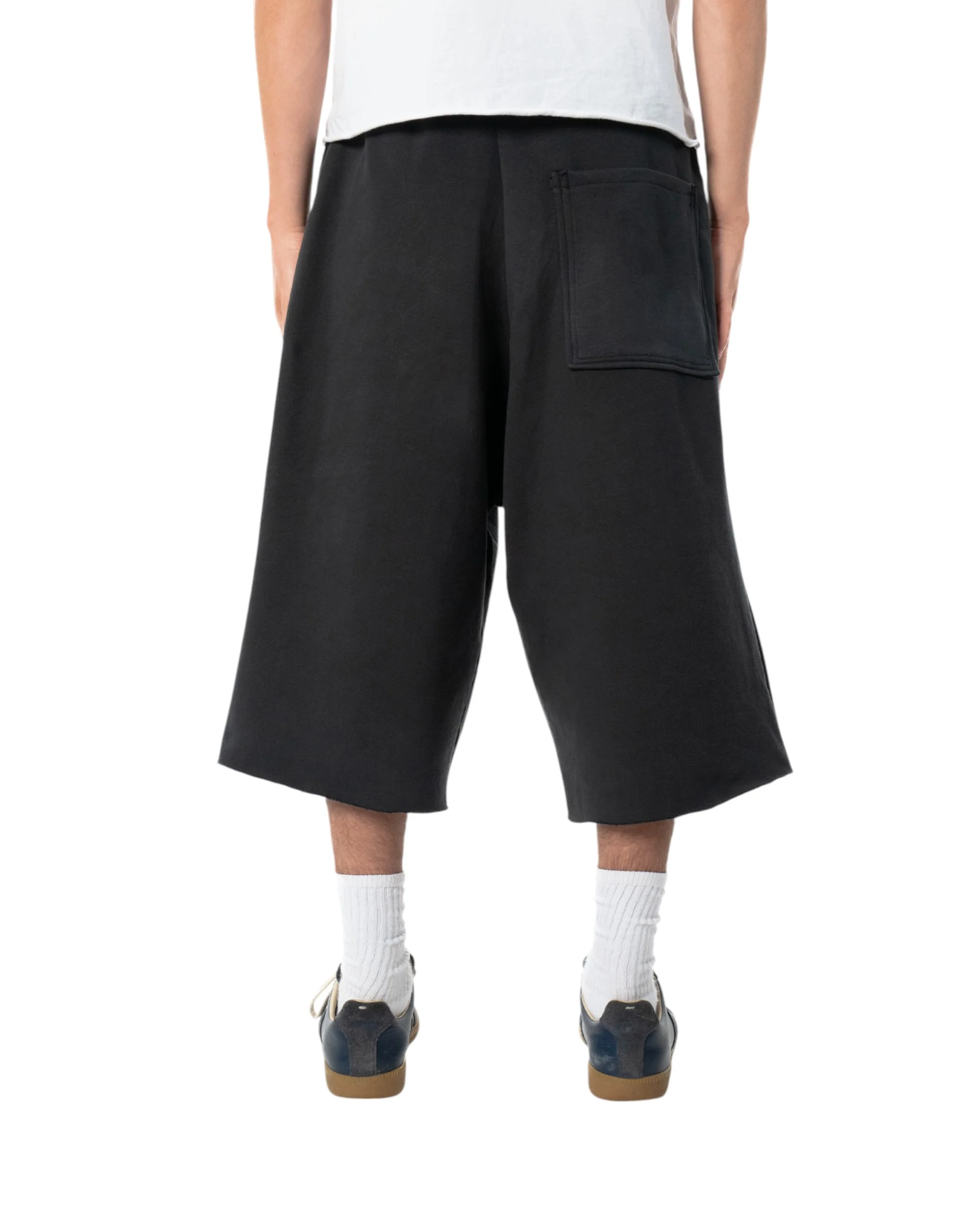 Baggy Sweatshorts Black - Image 4