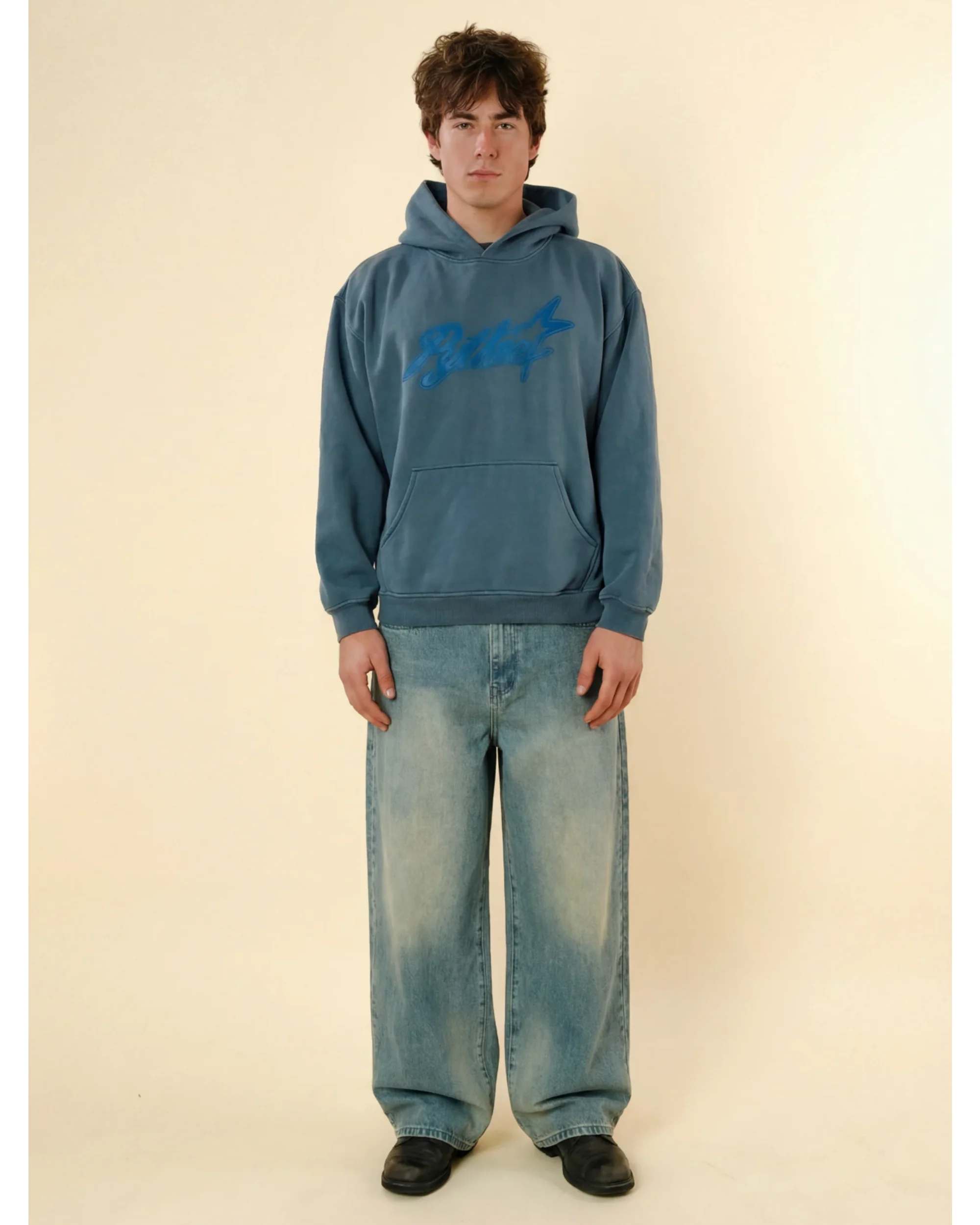 BAGGY TINTED DENIM - LIGHT WASH - Image 5