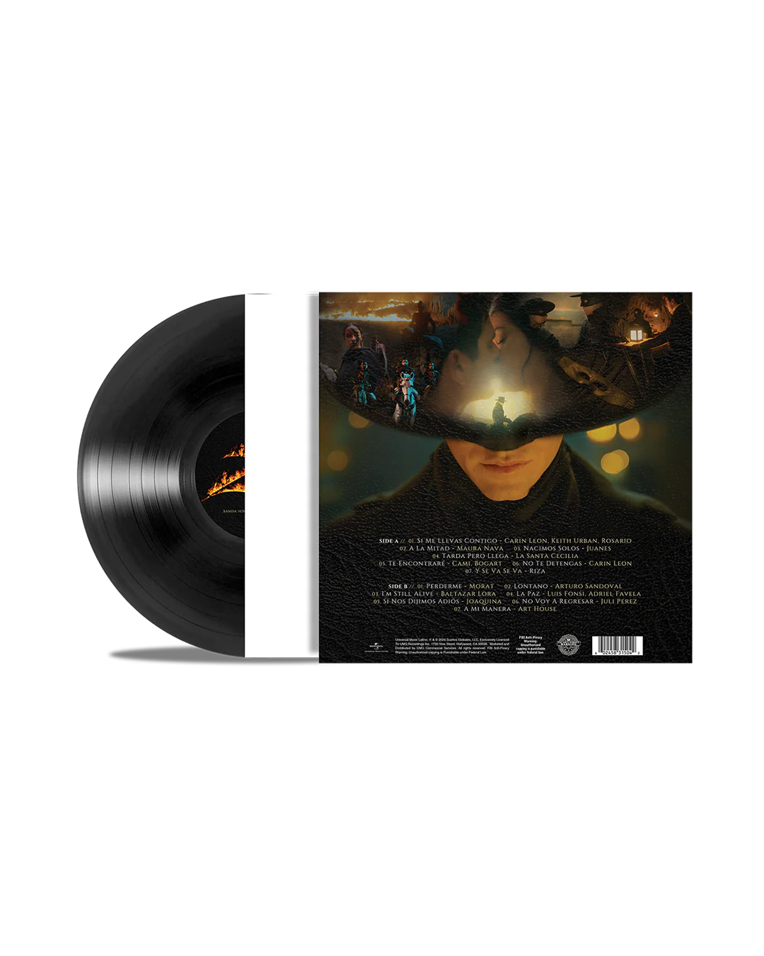 Banda Sonora Oficial de La Serie Zorro 1LP Vinyl - Image 2