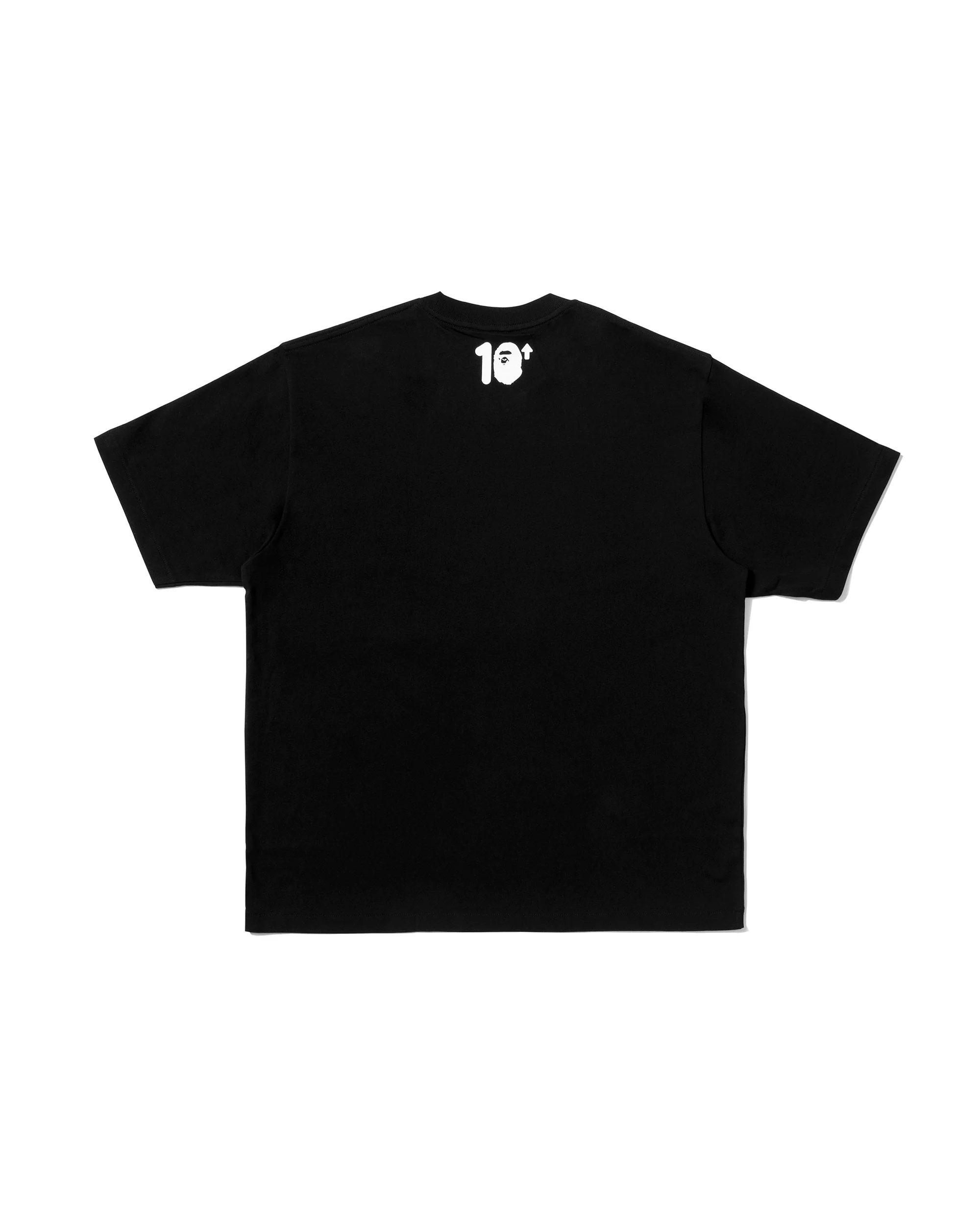 BAPE X 88RISING NEON LOGO RELAXED FIT TEE - BLACK - Image 2