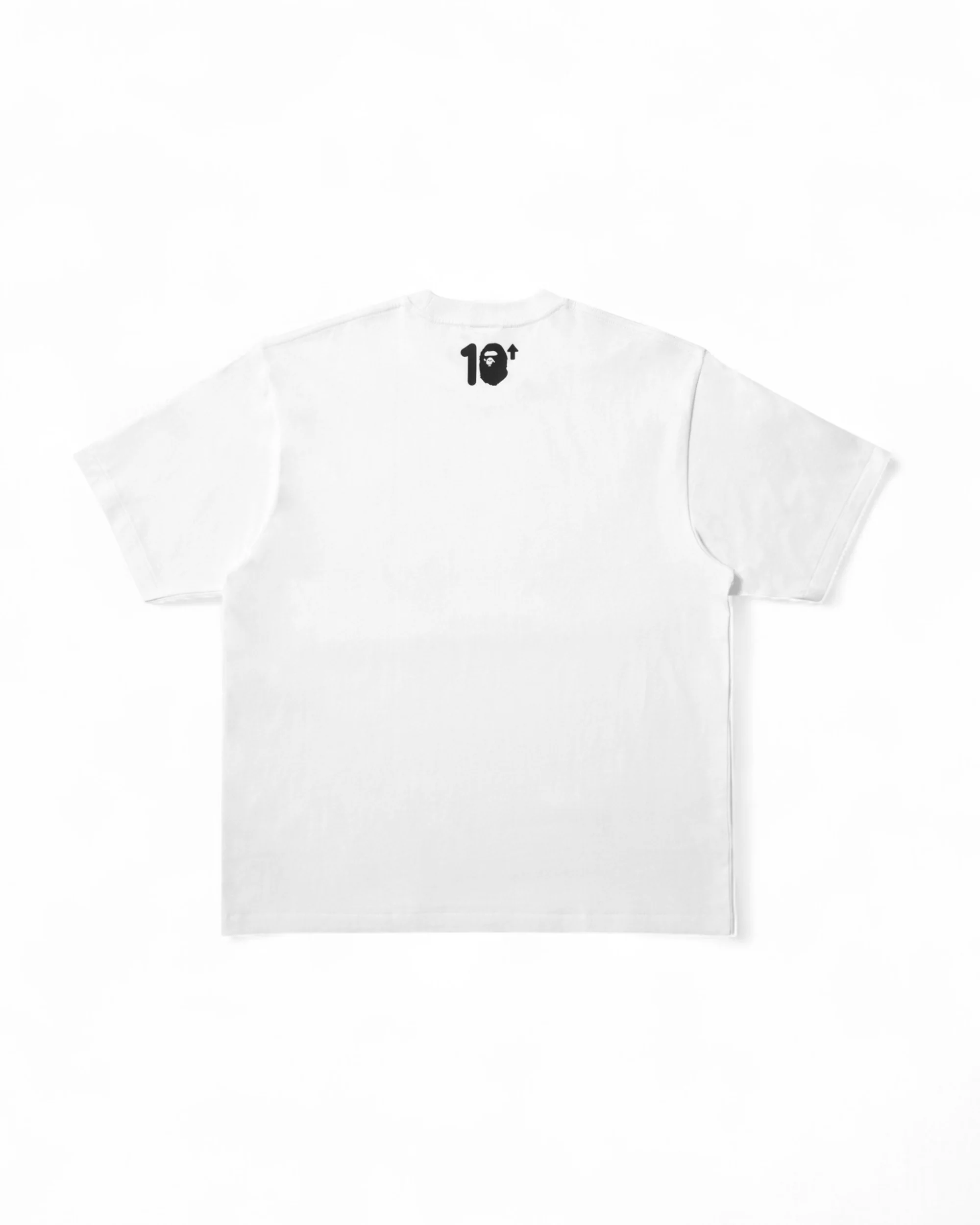 BAPE X 88RISING NEON LOGO RELAXED FIT TEE - WHITE - Image 2