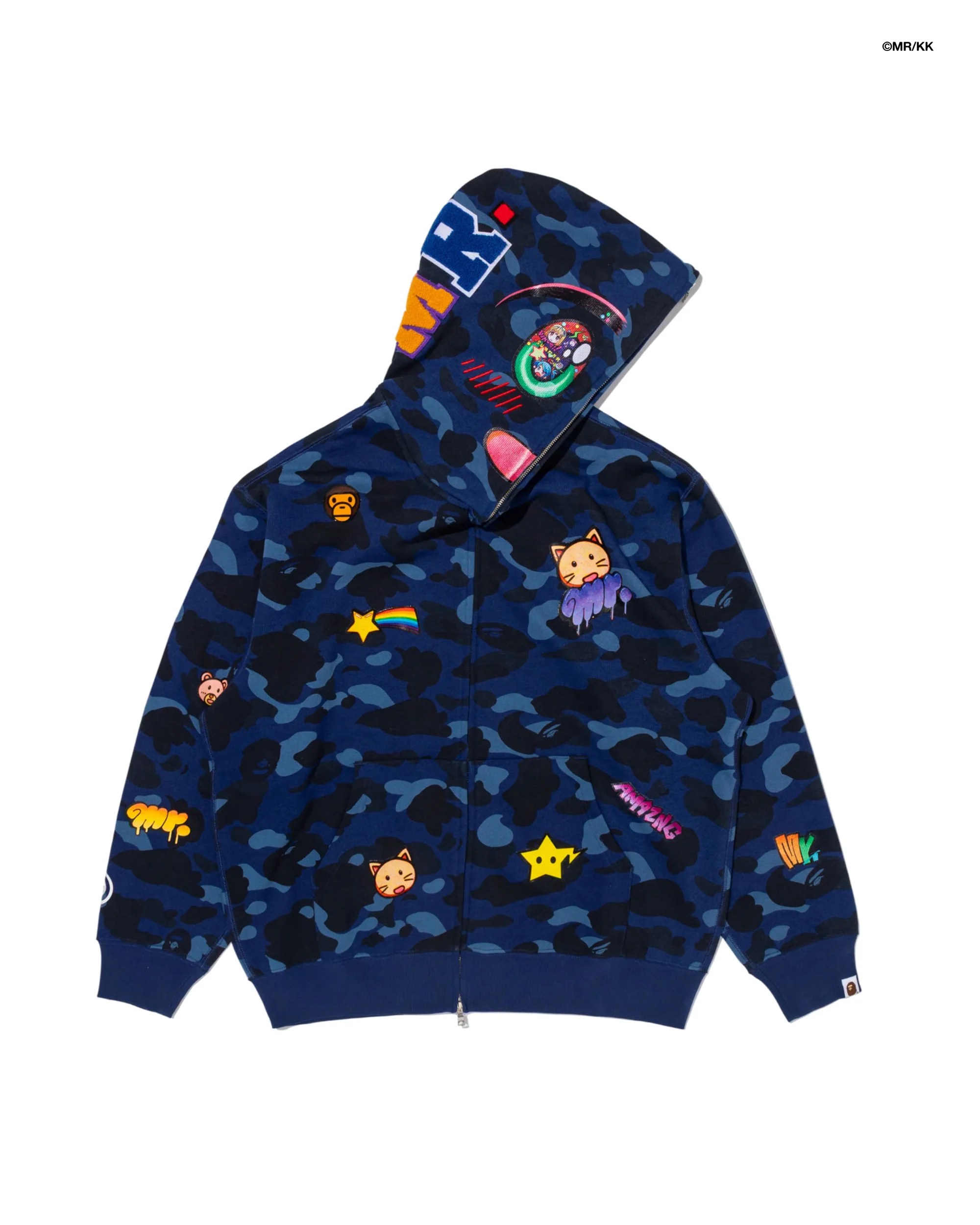 BAPE X Mr. SHARK FULL ZIP HOODIE - Image 4