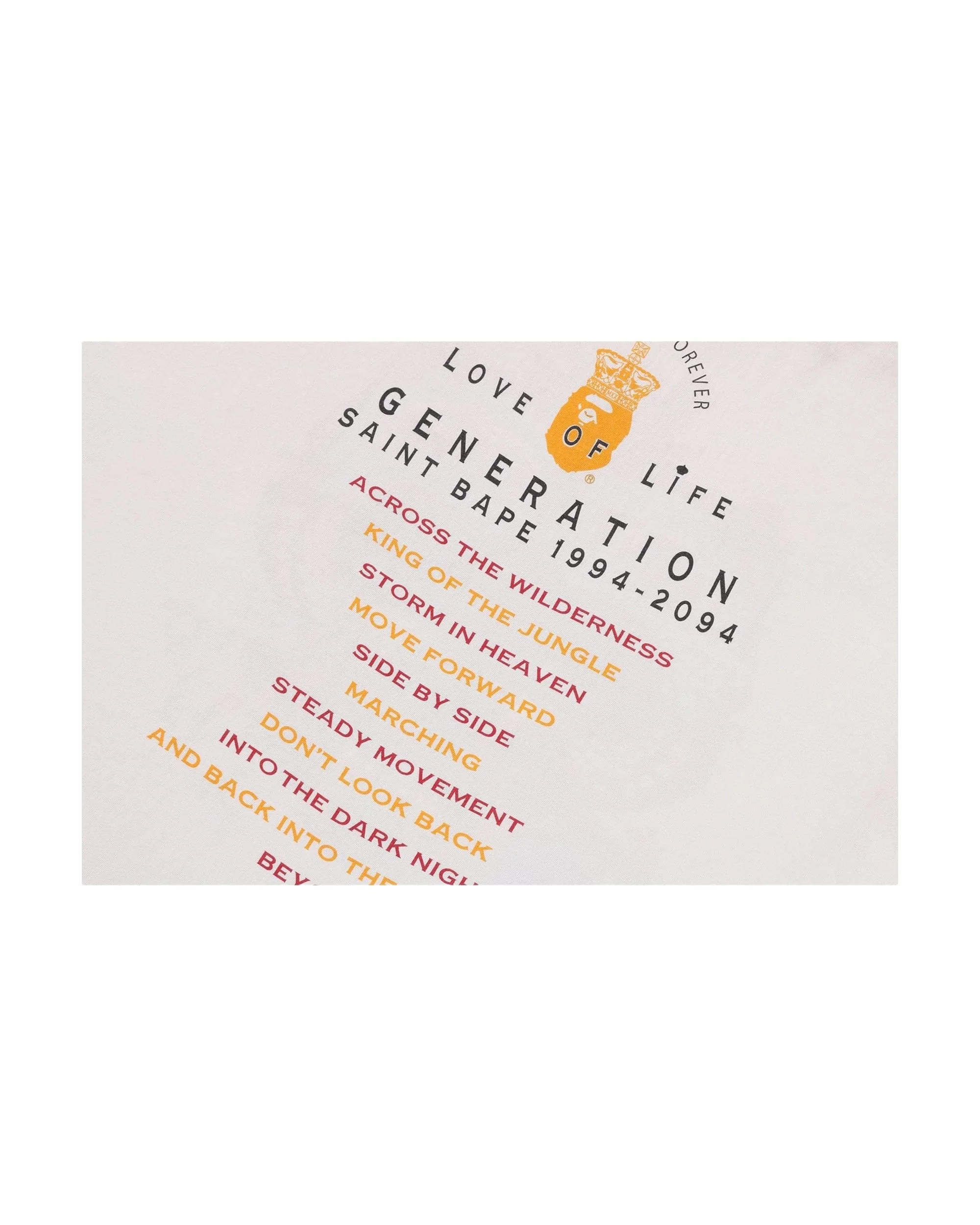 BAPE X SAINT MXXXXXX GENERATION TEE MENS - Image 3