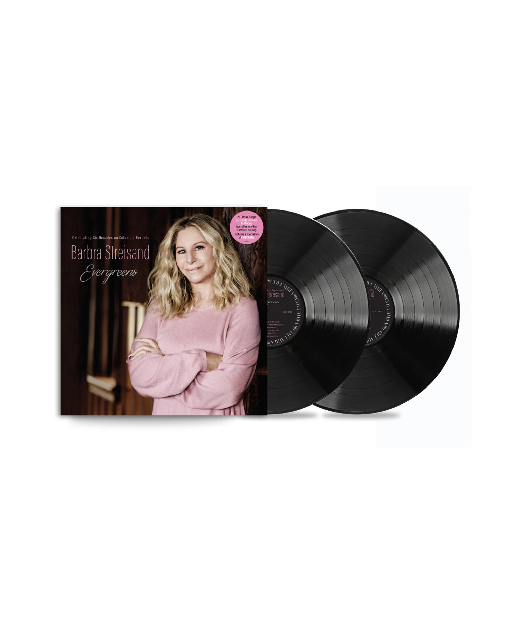 Barbra Streisand - EVERGREENS: Celebrating Six Decades on Columbia Records 2 LP
