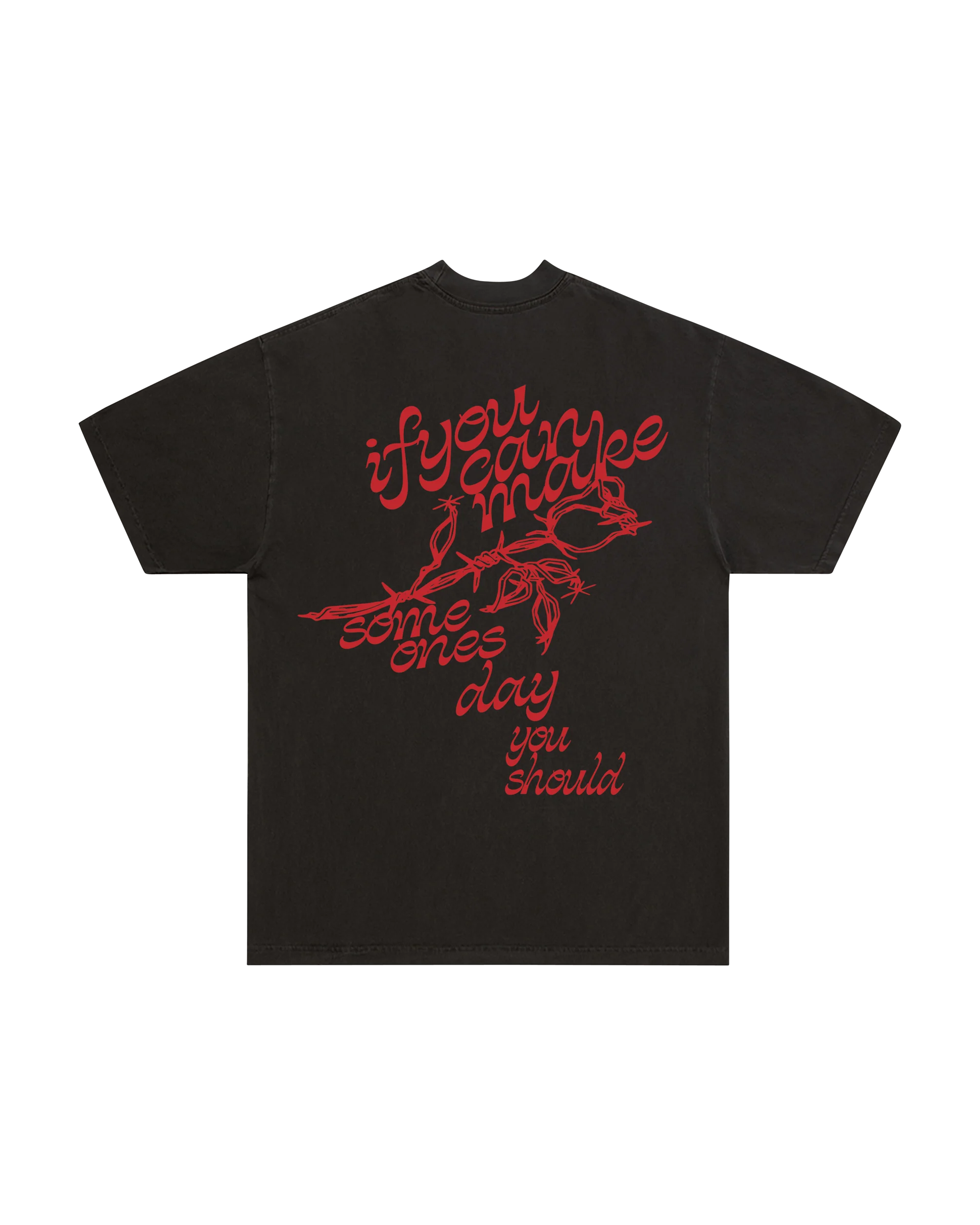 BARBWIRE ROSE TEE - Image 3