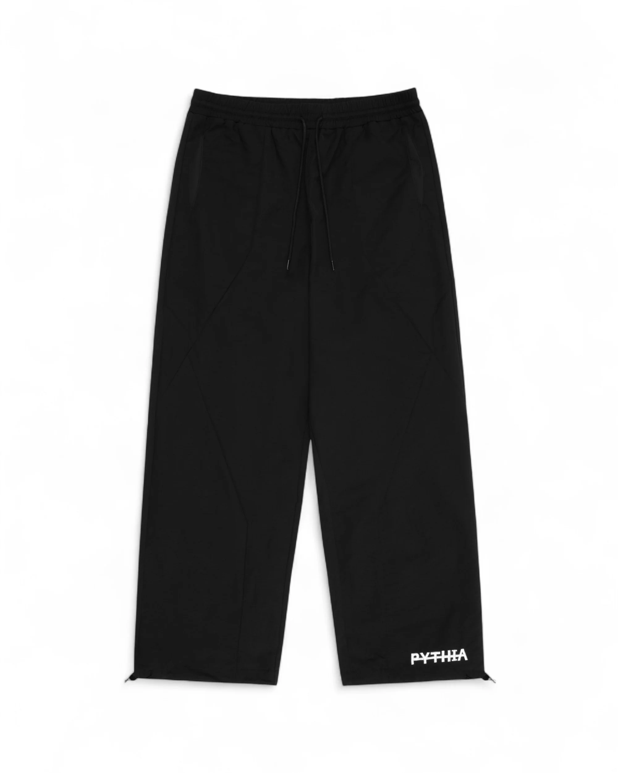 BARBWIRE STAR TRACK PANTS - BLACK