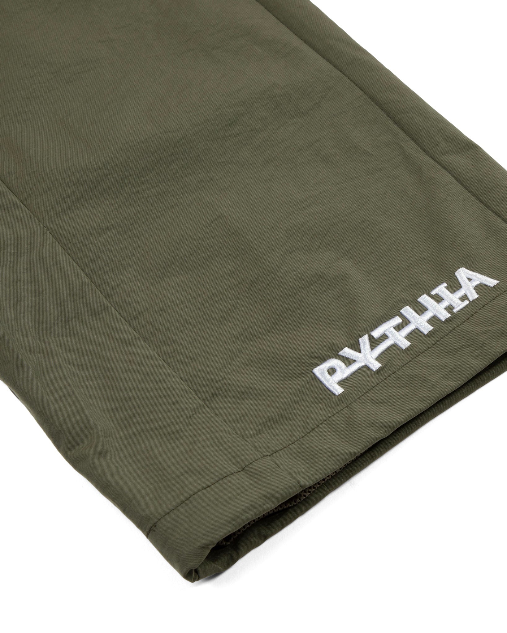 BARBWIRE STAR TRACK PANTS - OLIVE - Image 3