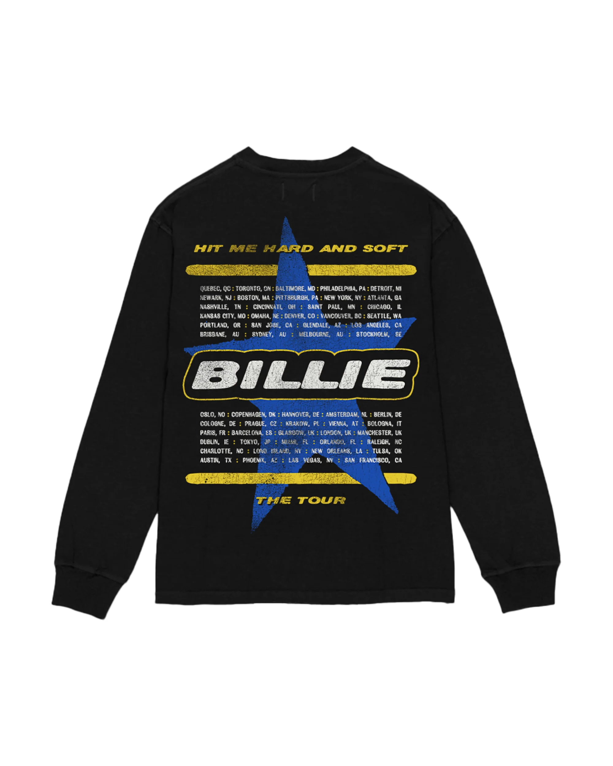 BE Photo Star Dateback Black Longsleeve - Image 2