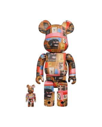 BE@RBRICK Andy Warhol × JEAN-MICHEL BASQUIAT #2 100％ & 400％ set
