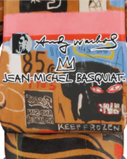 BE@RBRICK Andy Warhol × JEAN-MICHEL BASQUIAT #2 100％ & 400％ set - Image 2