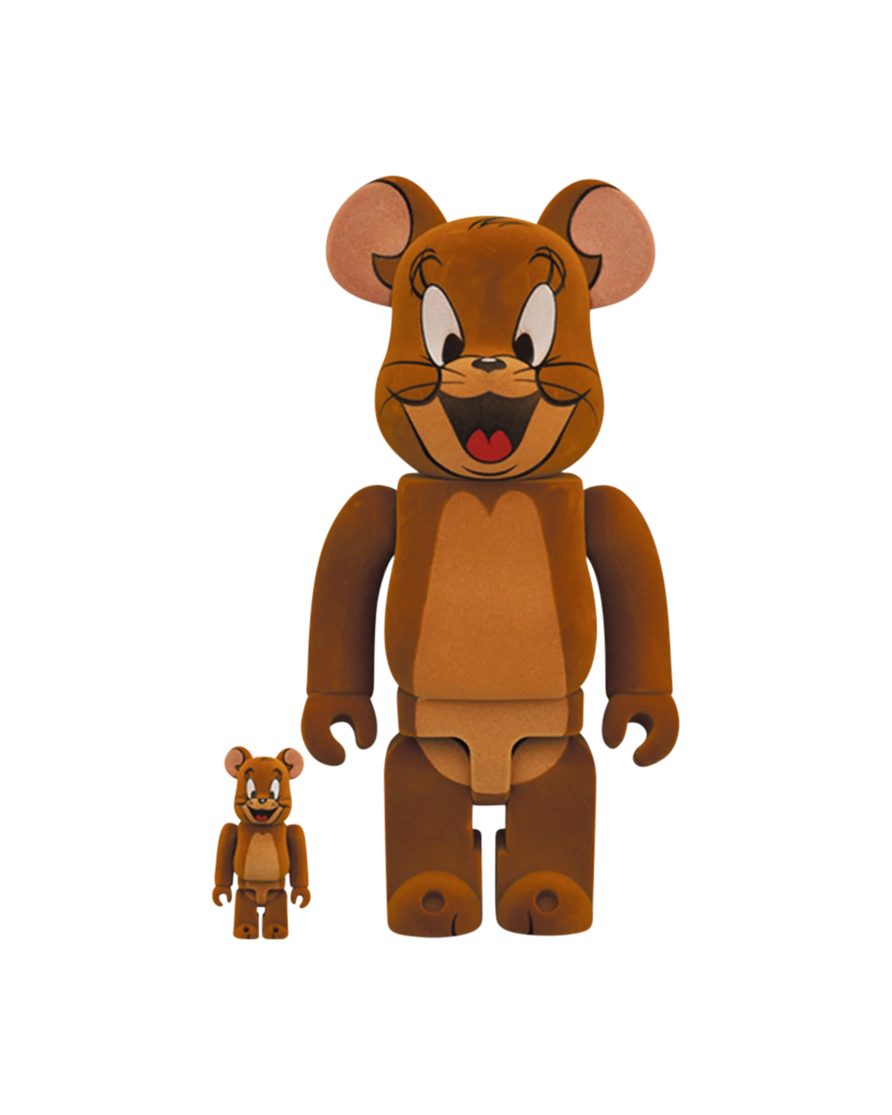 BE@RBRICK JERRY Flocked Ver. 100％ & 400％ SET
