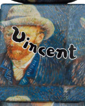 BE@RBRICK「Van Gogh Museum」Self-Portrait with Grey Felt Hat 1000％ - Image 2