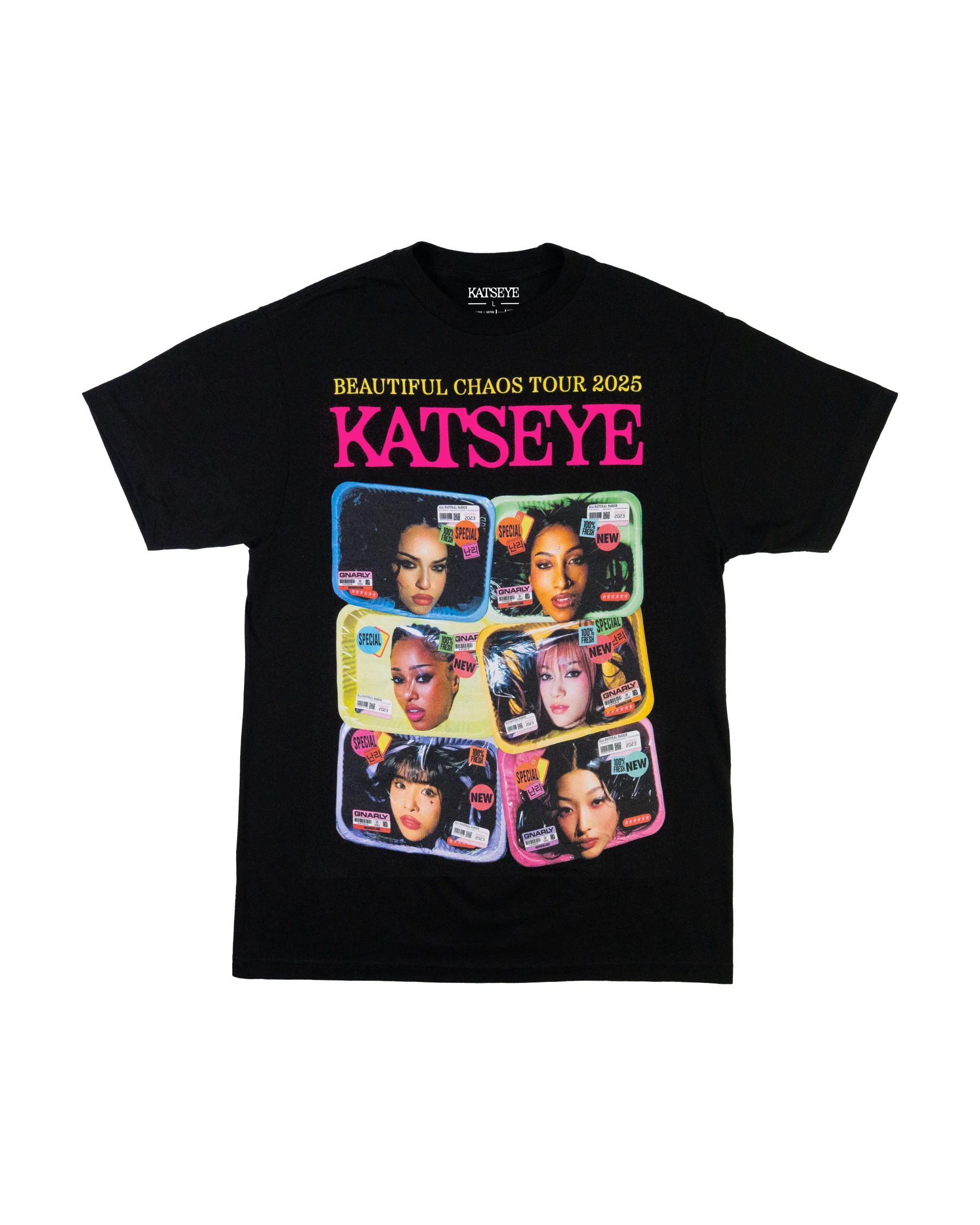 BEAUTIFUL CHAOS Routing T-Shirt (Black)