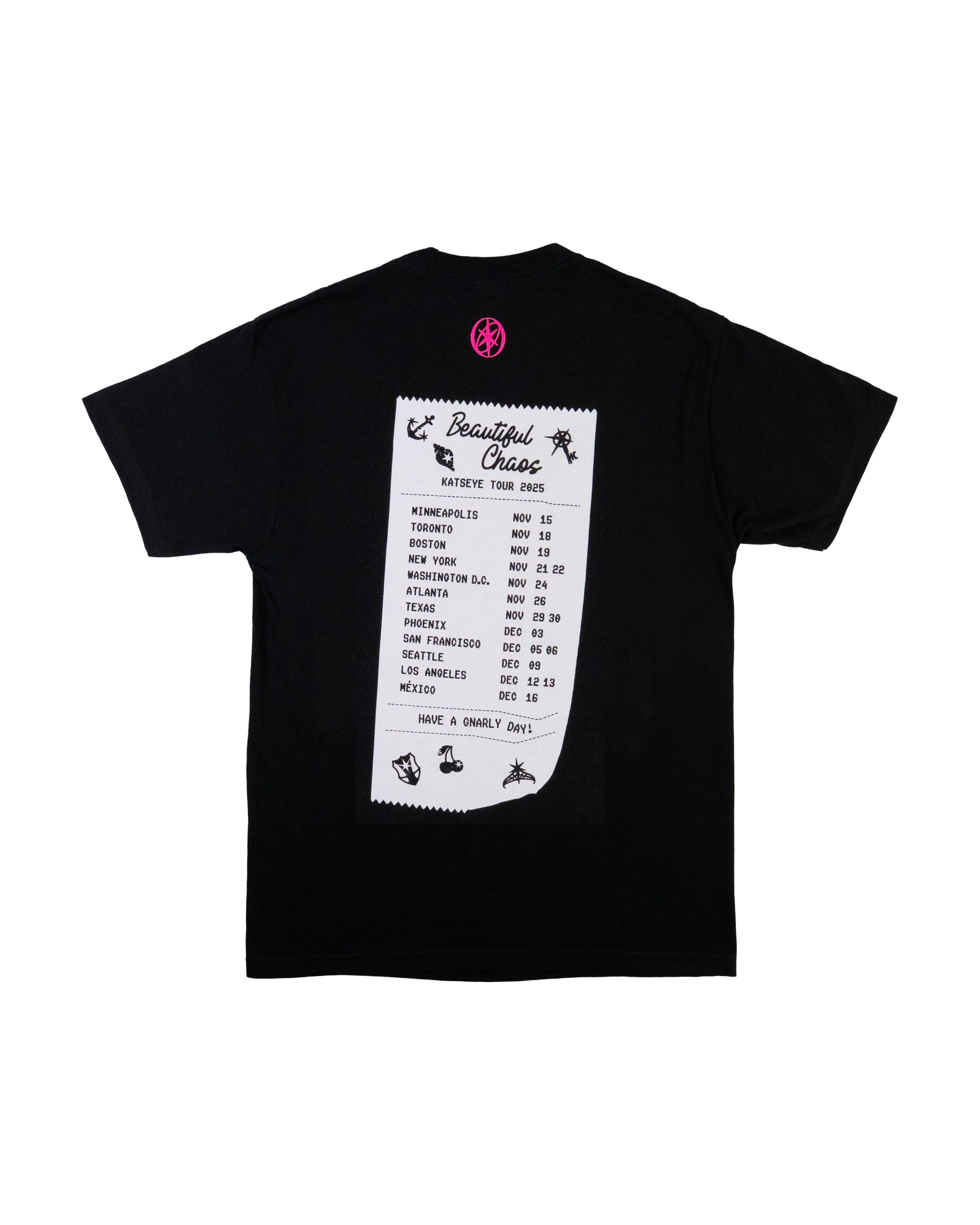 BEAUTIFUL CHAOS Routing T-Shirt (Black) - Image 2
