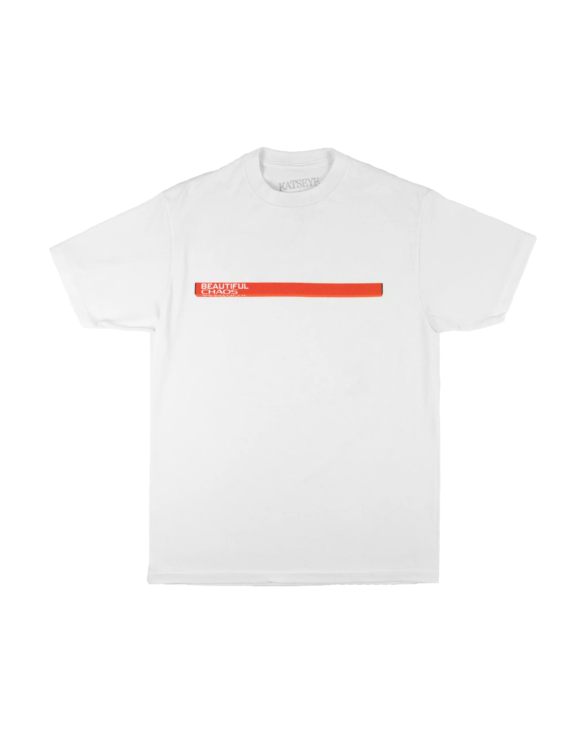 BEAUTIFUL CHAOS Routing T-Shirt (White)