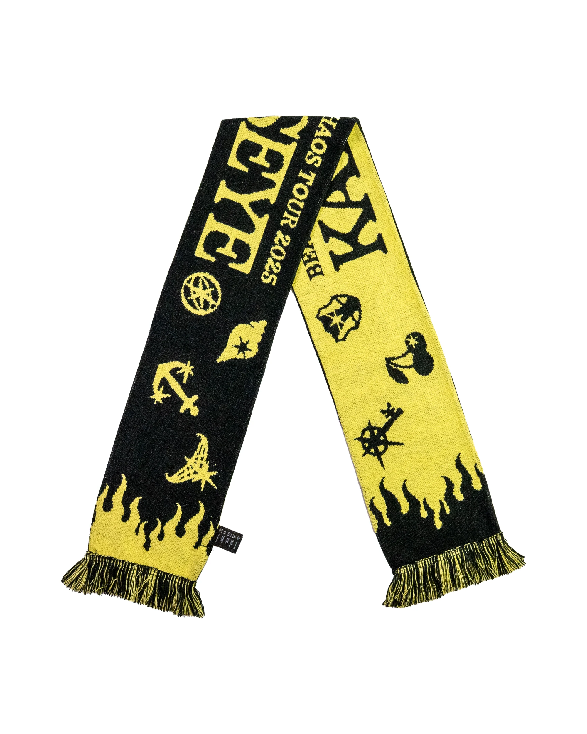 BEAUTIFUL CHAOS Slogan Muffler - Image 2