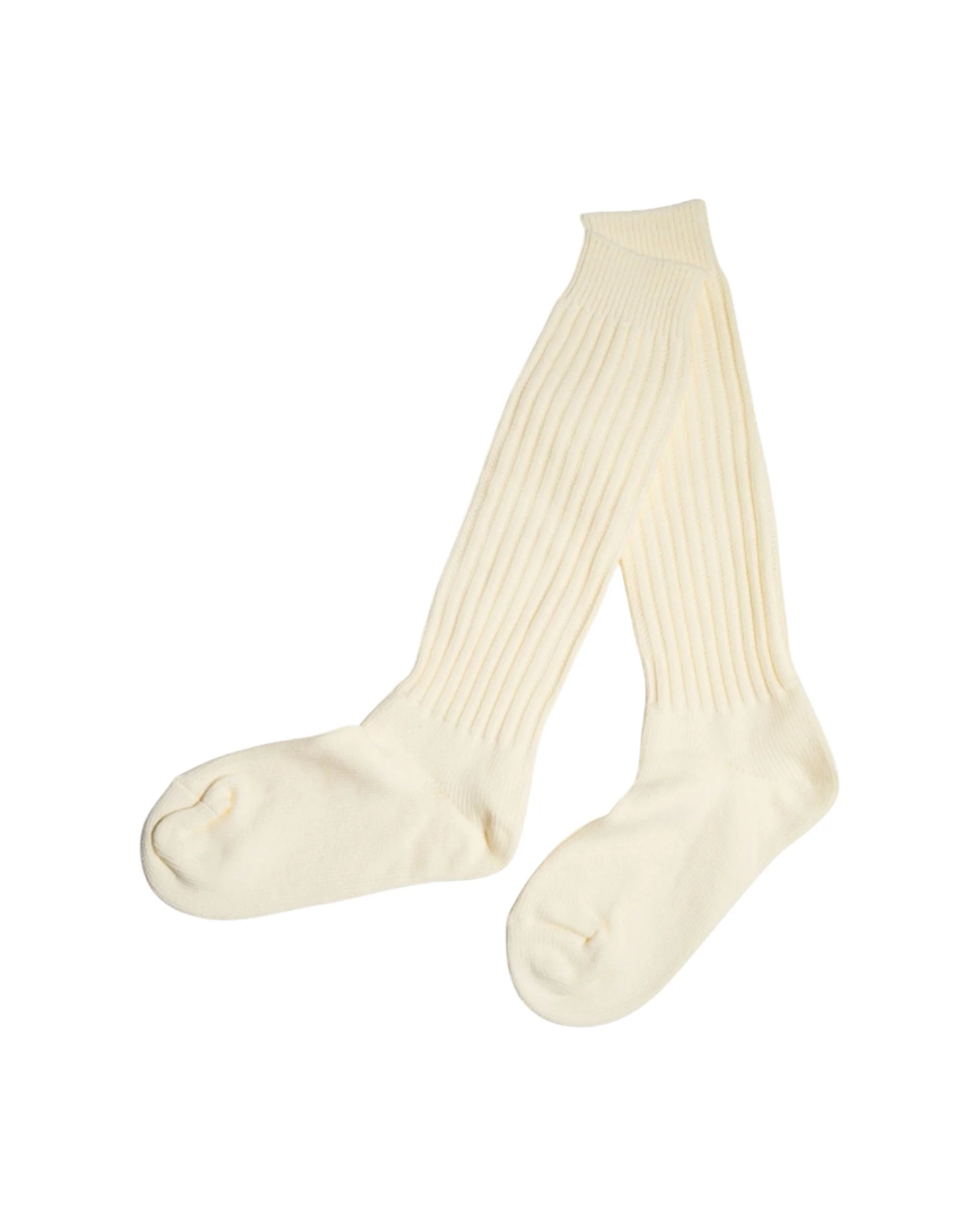 BEIGE "LALA" SLOUCHED SOCKS