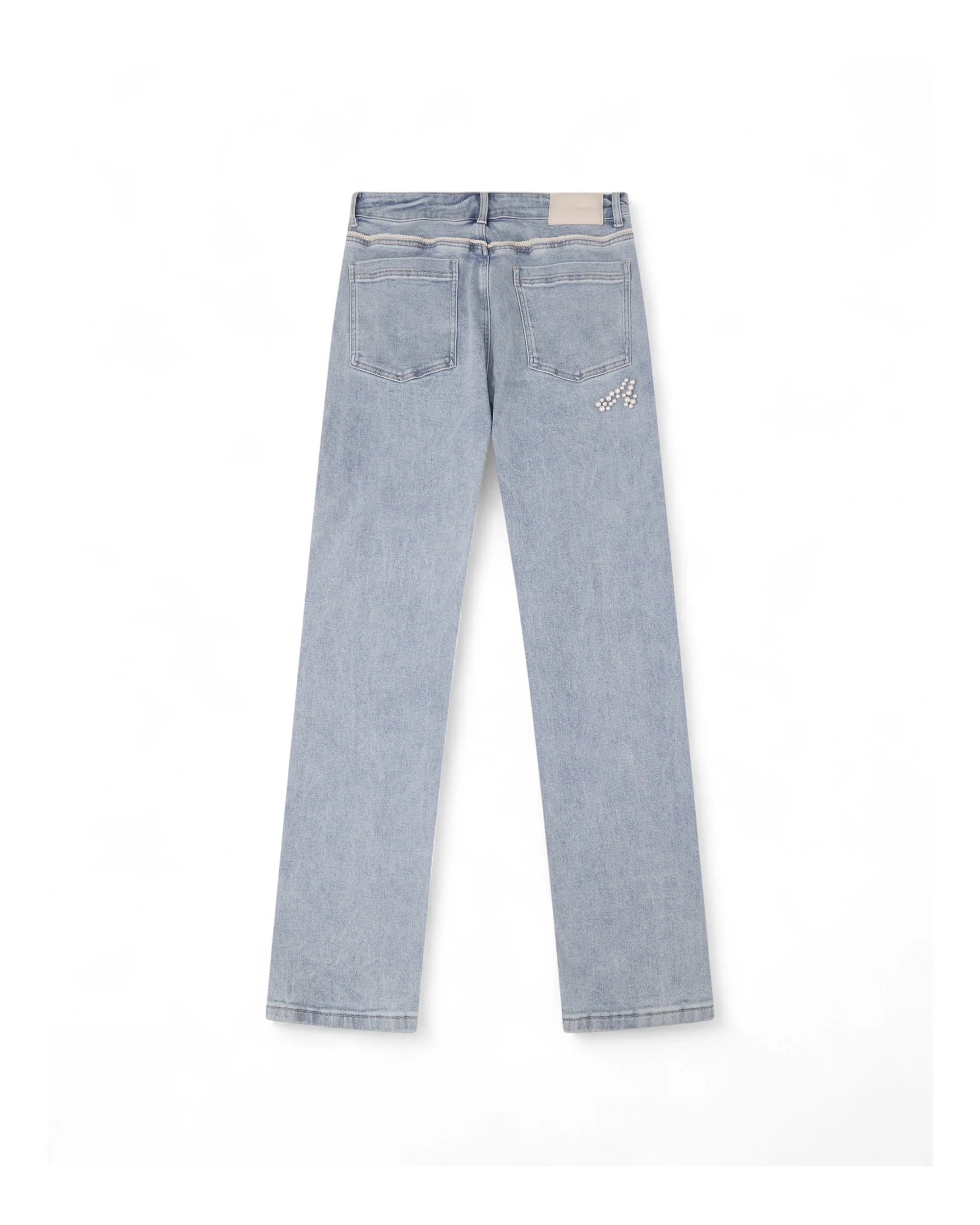 Belfort Straight Leg Denim - Light Blue - Image 2