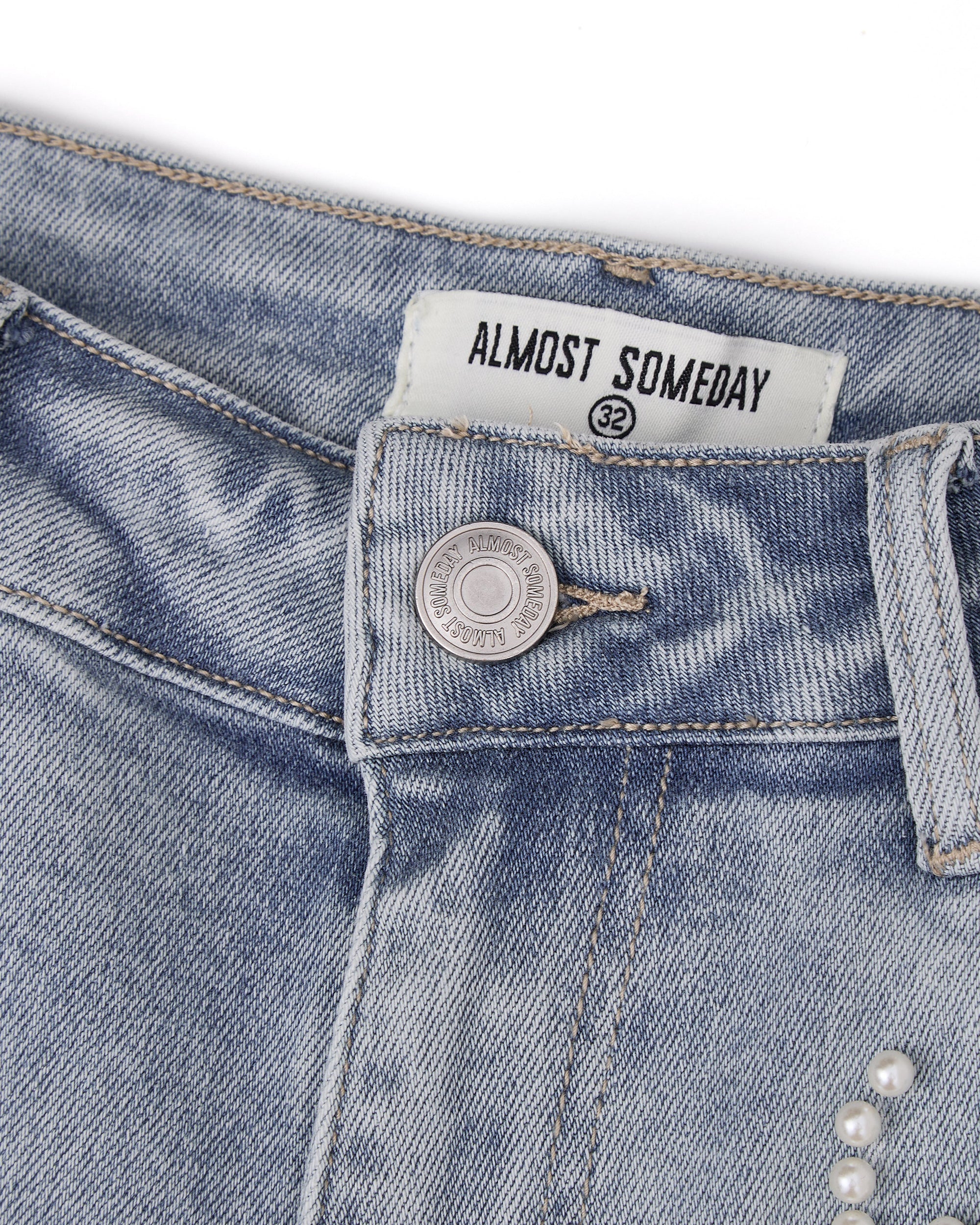 Belfort Straight Leg Denim - Light Blue - Image 5