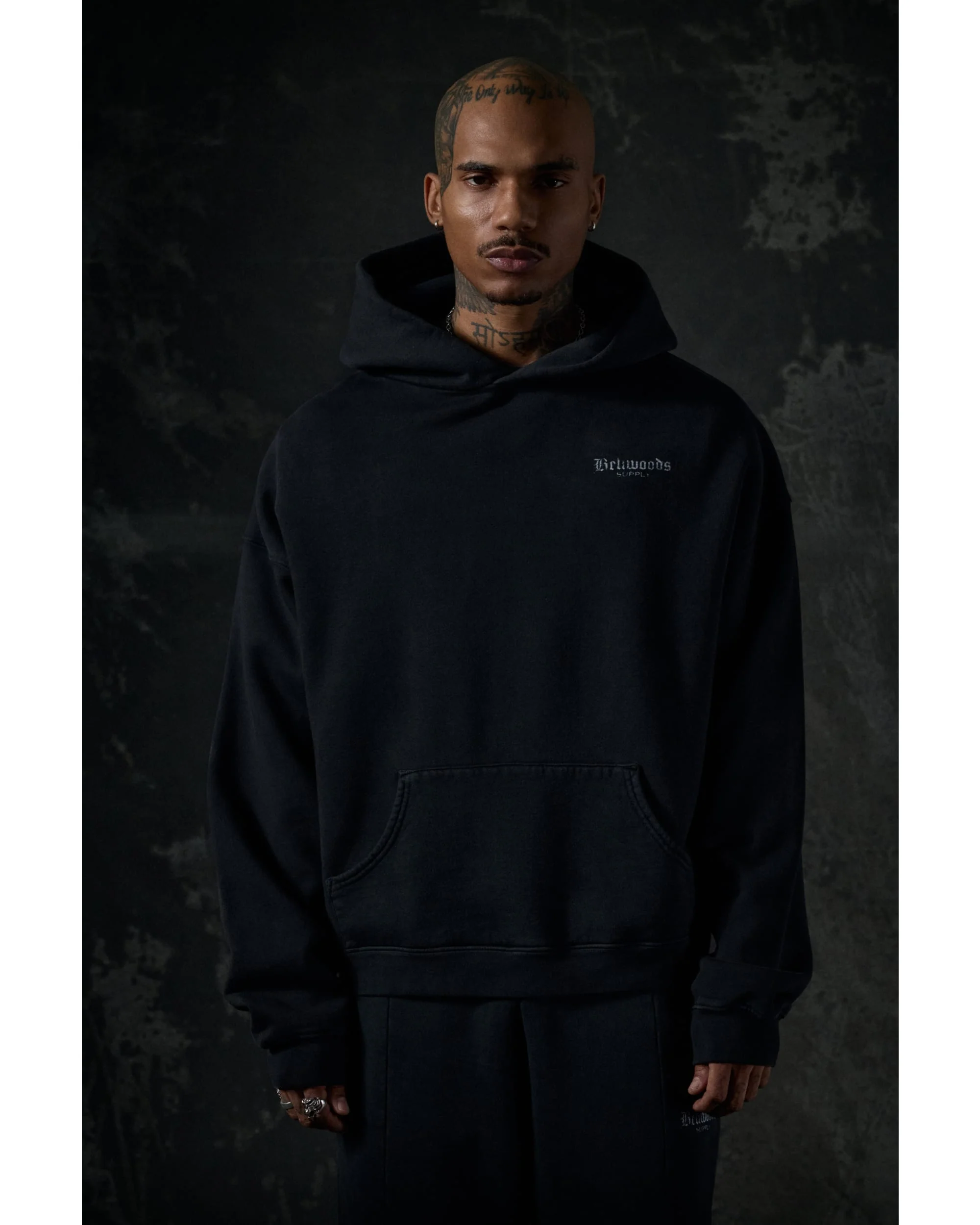 Bellwoods Supply Hoodie - RRR Black - Image 6