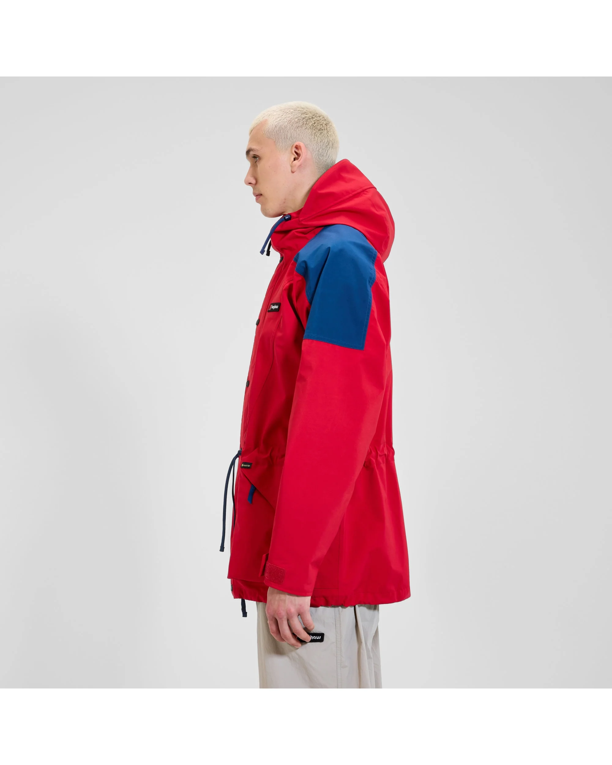 Berghaus Meru 95 GTX Jacket - Definitely Red/Navy - Image 3